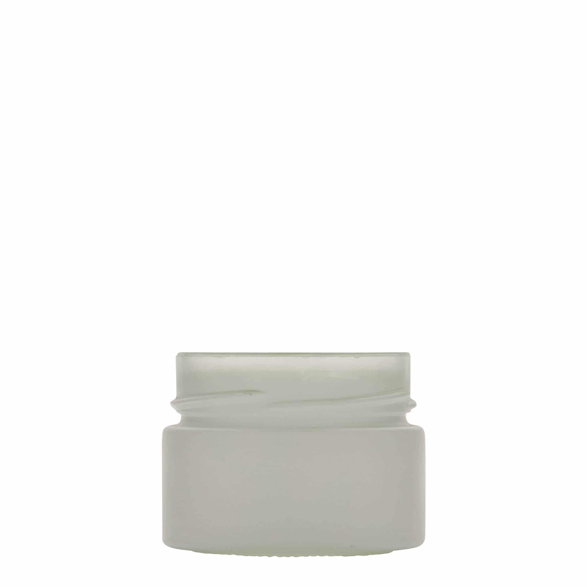 Στρογγυλό βάζο 'Aurora' 130 ml, λευκό, στόμιο: deep twist-off (DTO 66) Στρογγυλό βάζο 'Aurora' 130 ml, λευκό, στόμιο: deep twist-off (DTO 66)