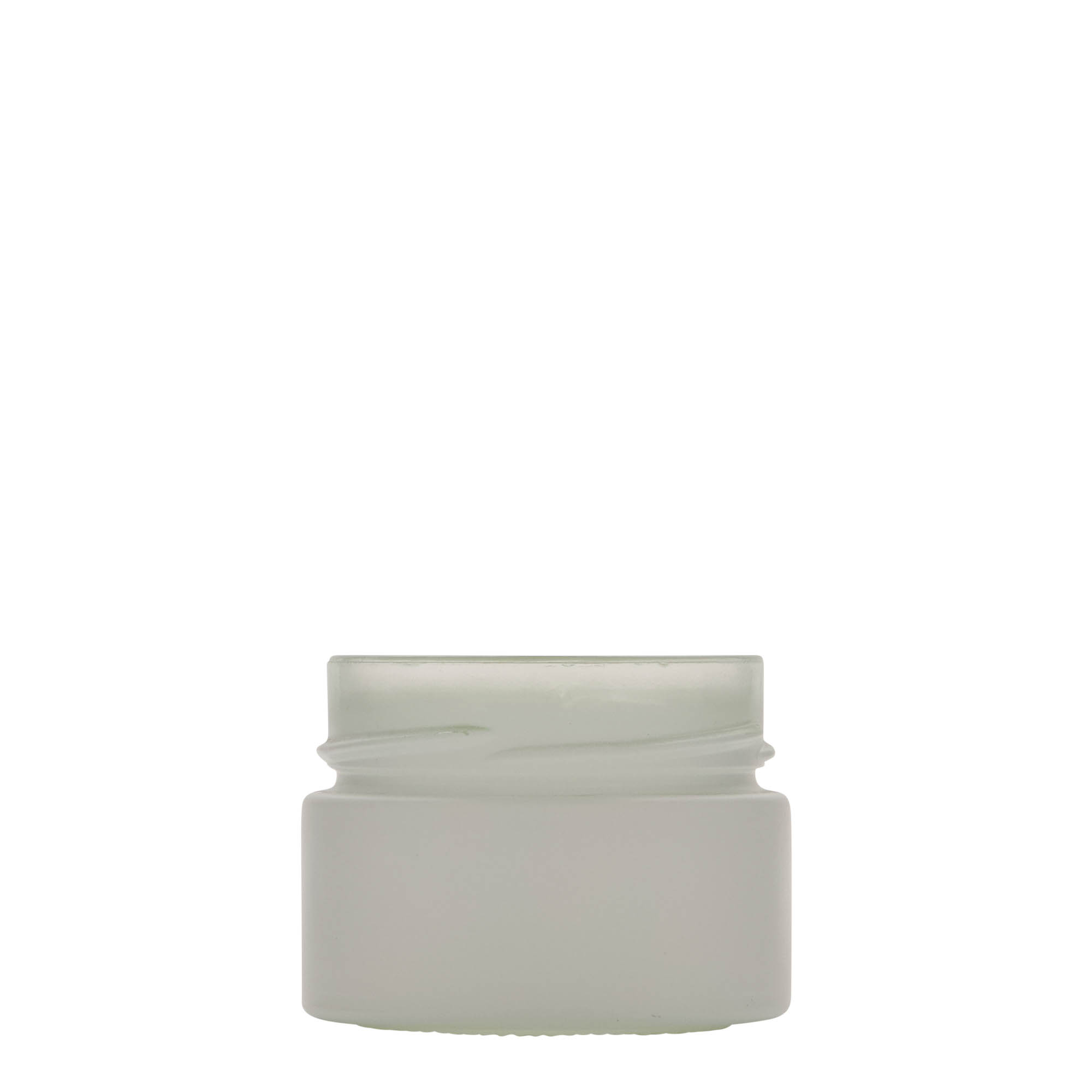 Στρογγυλό βάζο 'Aurora' 130 ml, λευκό, στόμιο: deep twist-off (DTO 66)