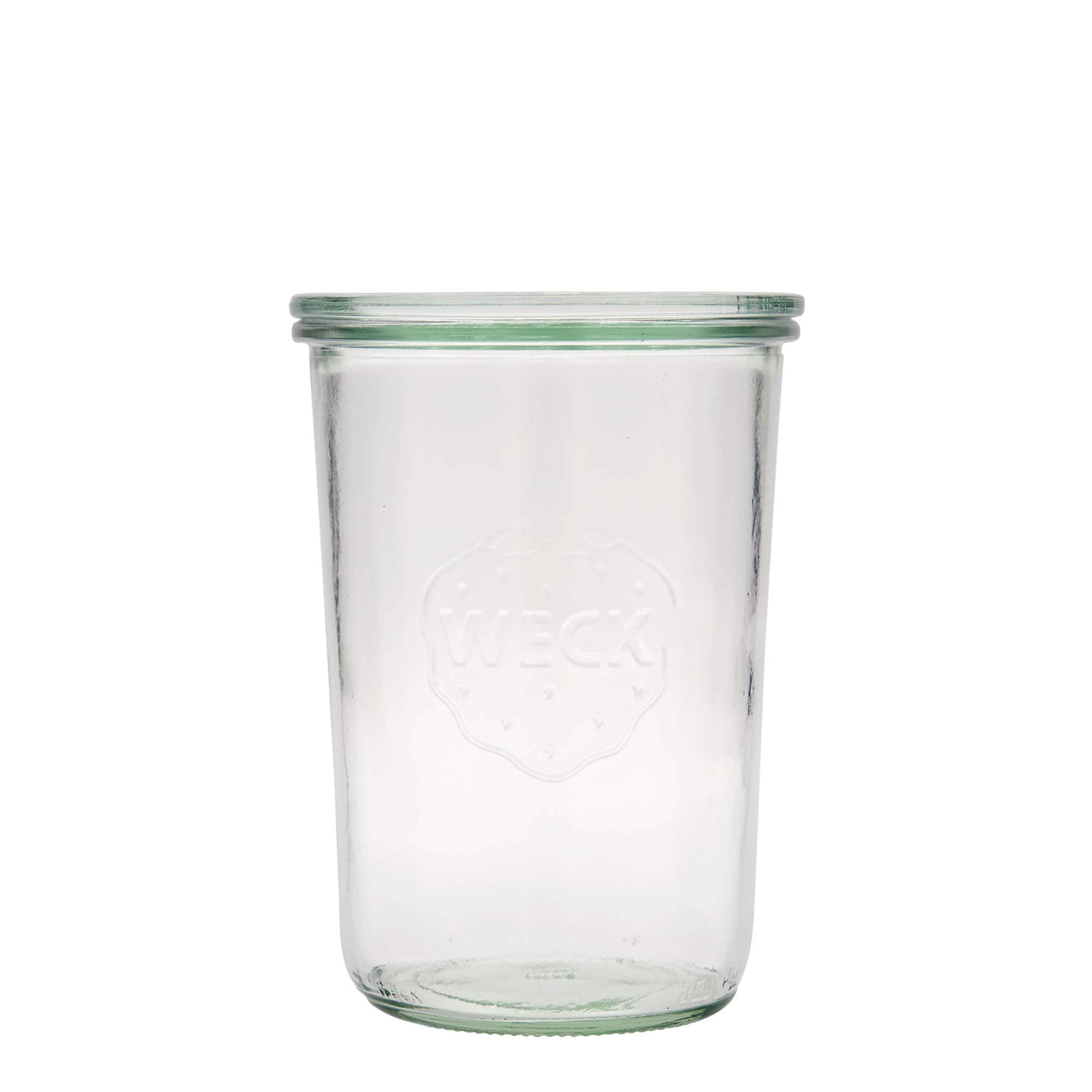 Κυλινδρικό βάζο WECK 850 ml, στόμιο: στρογγυλεμένο χείλος