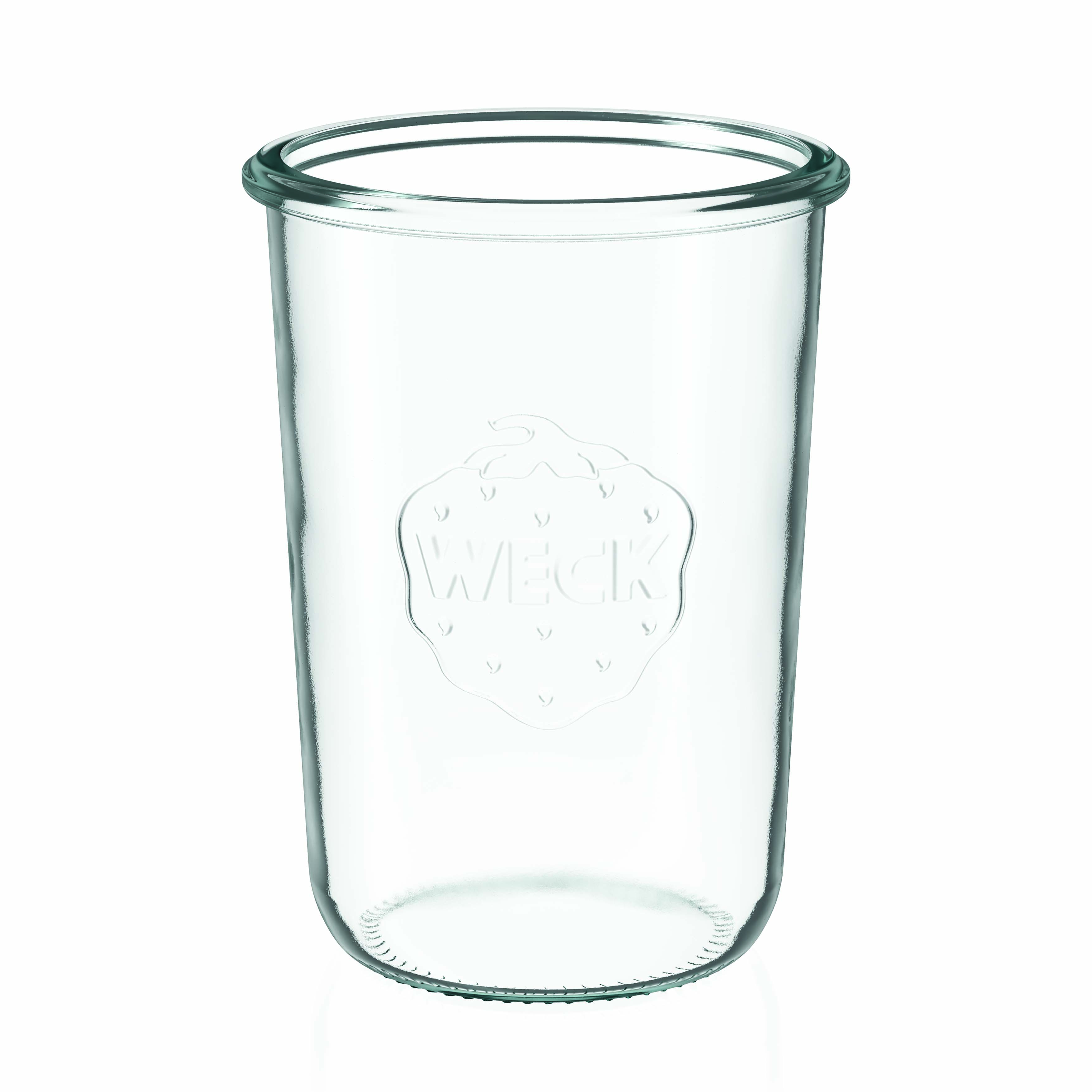 850 ml WECK-Βάζο με καπάκι, Άνοιγμα: Στρογγυλή άκρη