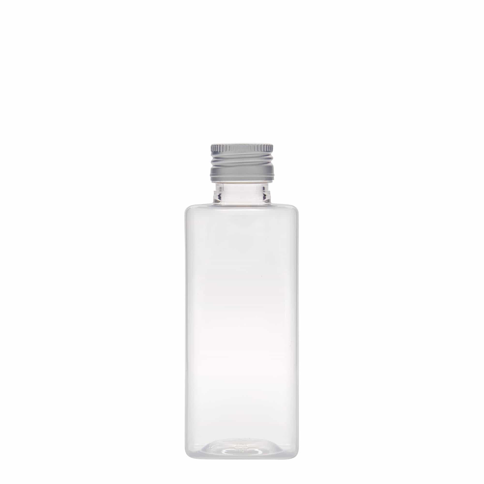 Μπουκάλι PET 'Karl' 250 ml, τετράγωνο, πλαστικό, στόμιο: PP 28