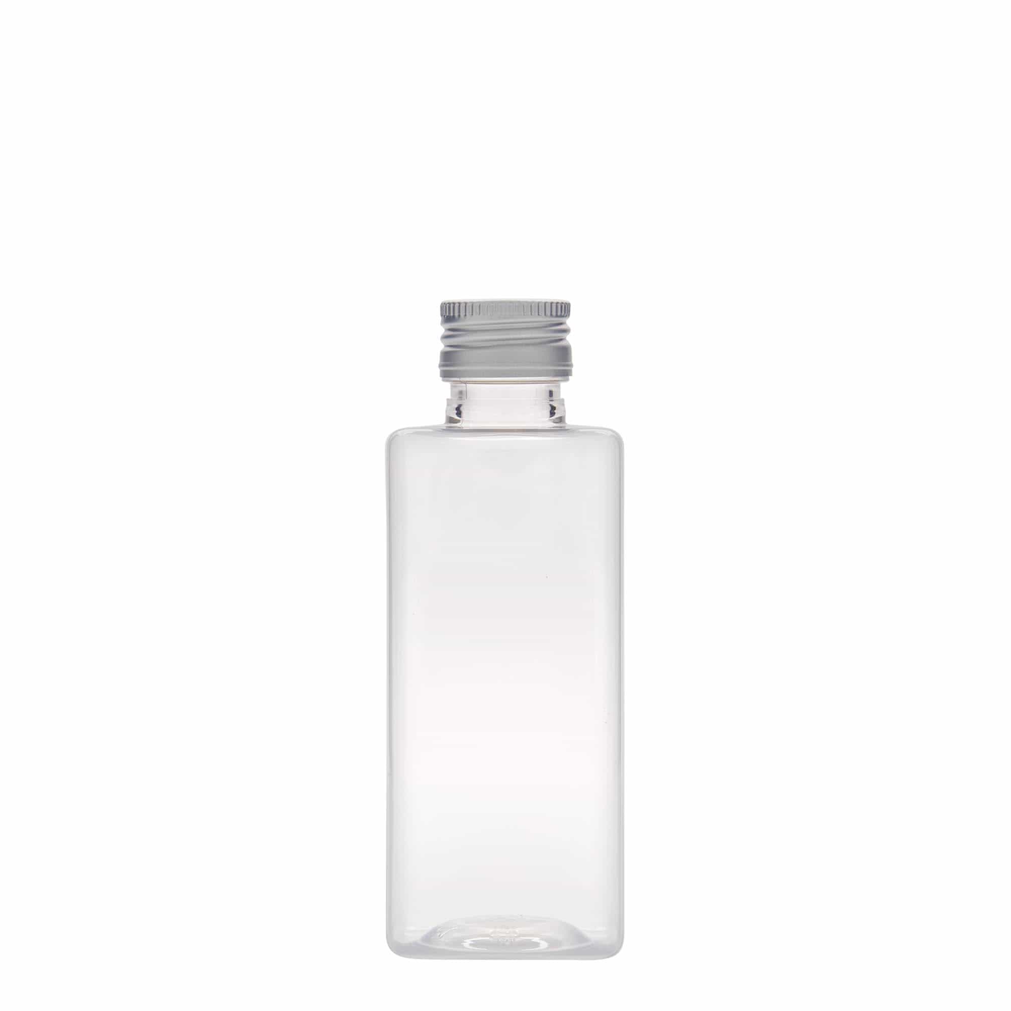 Μπουκάλι PET 'Karl' 250 ml, τετράγωνο, πλαστικό, στόμιο: PP 28
