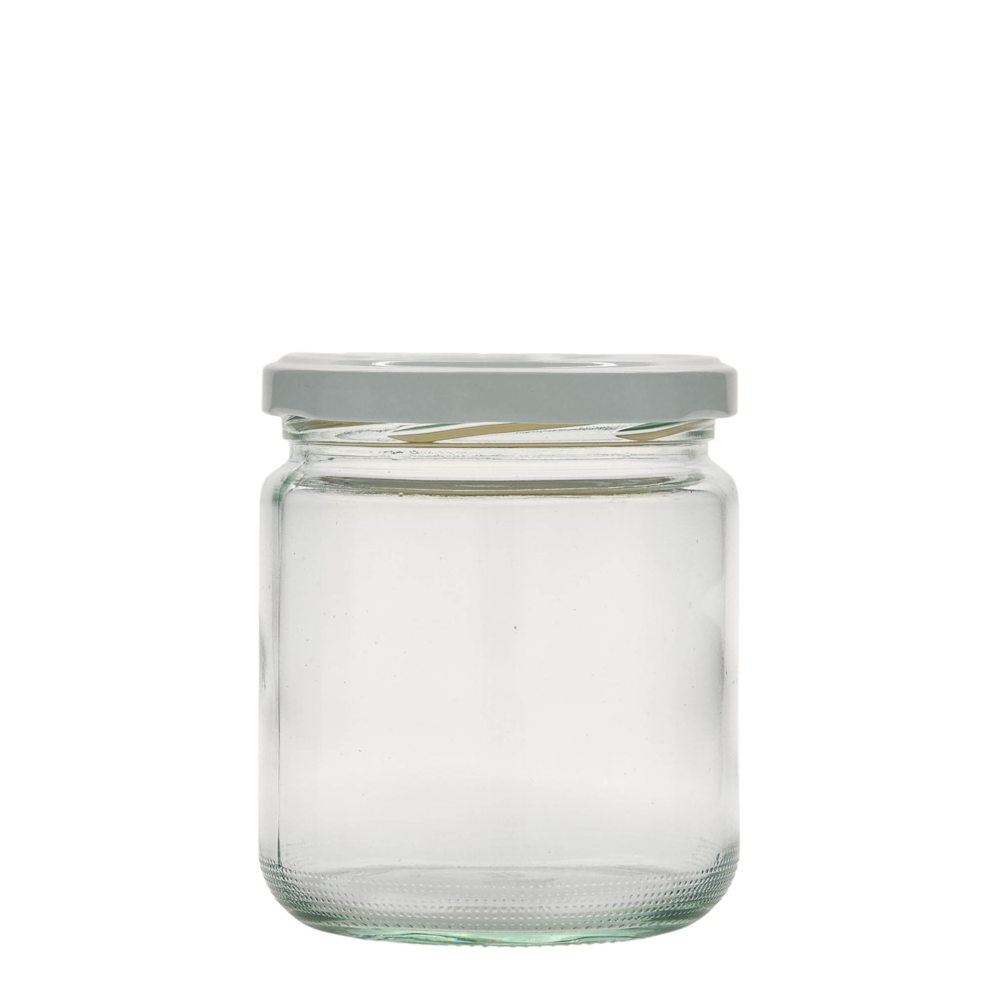 Στρογγυλό βάζο 440 ml, στόμιο: twist-off (TO 82) Στρογγυλό βάζο 440 ml, στόμιο: twist-off (TO 82)