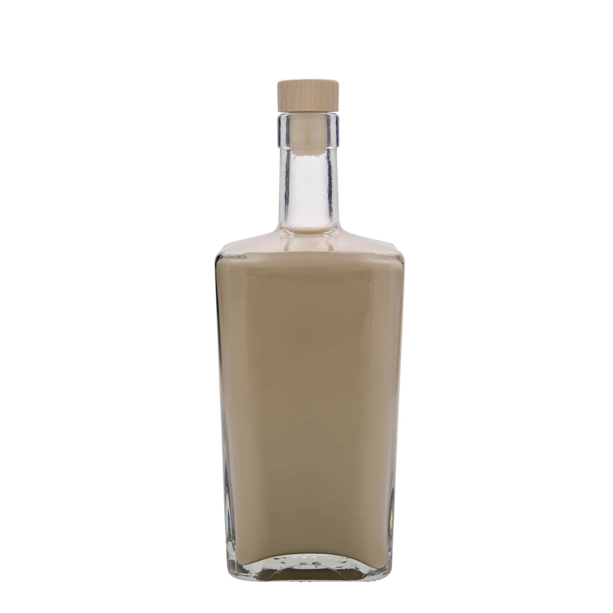 Γυάλινο μπουκάλι 'Noel' 700 ml, τετράγωνο, στόμιο: φελλός