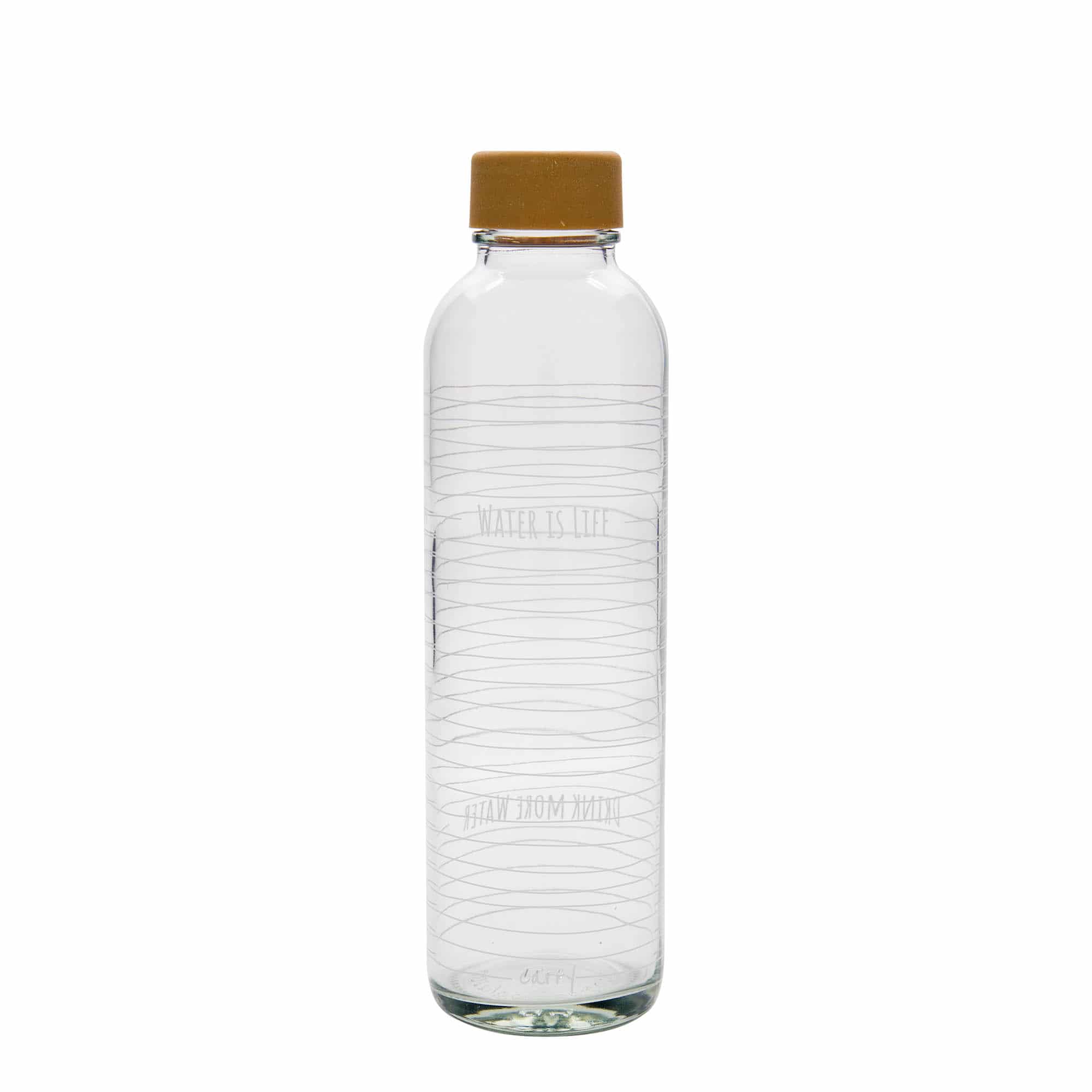 Παγούρι 'CARRY Bottle' 700 ml, σχέδιο: Water is Life, στόμιο: βιδωτό πώμα