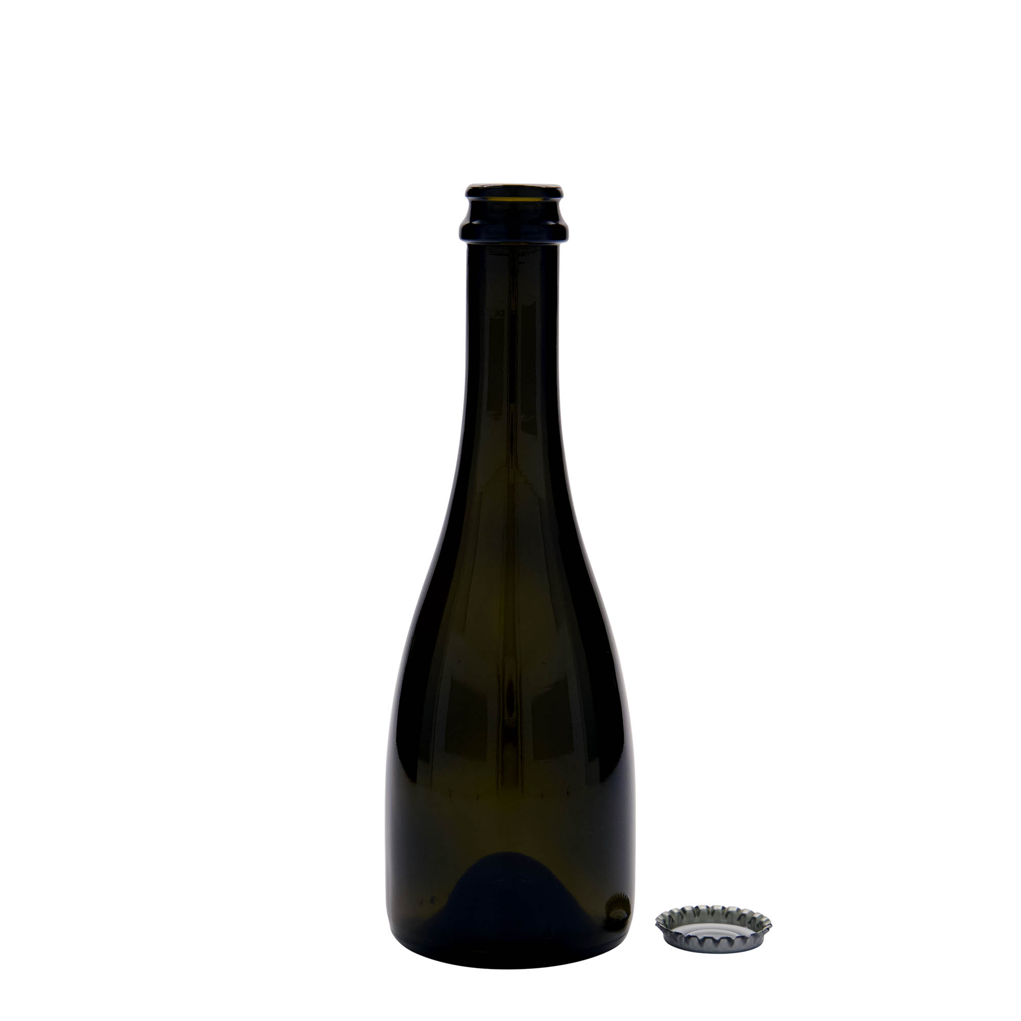 Μπουκάλι μπύρας/σαμπάνιας 'Tosca' 330 ml, γυάλινο, πράσινο αντικέ, στόμιο: μεταλλική τάπα Μπουκάλι μπύρας/σαμπάνιας 'Tosca' 330 ml, γυάλινο, πράσινο αντικέ, στόμιο: μεταλλική τάπα