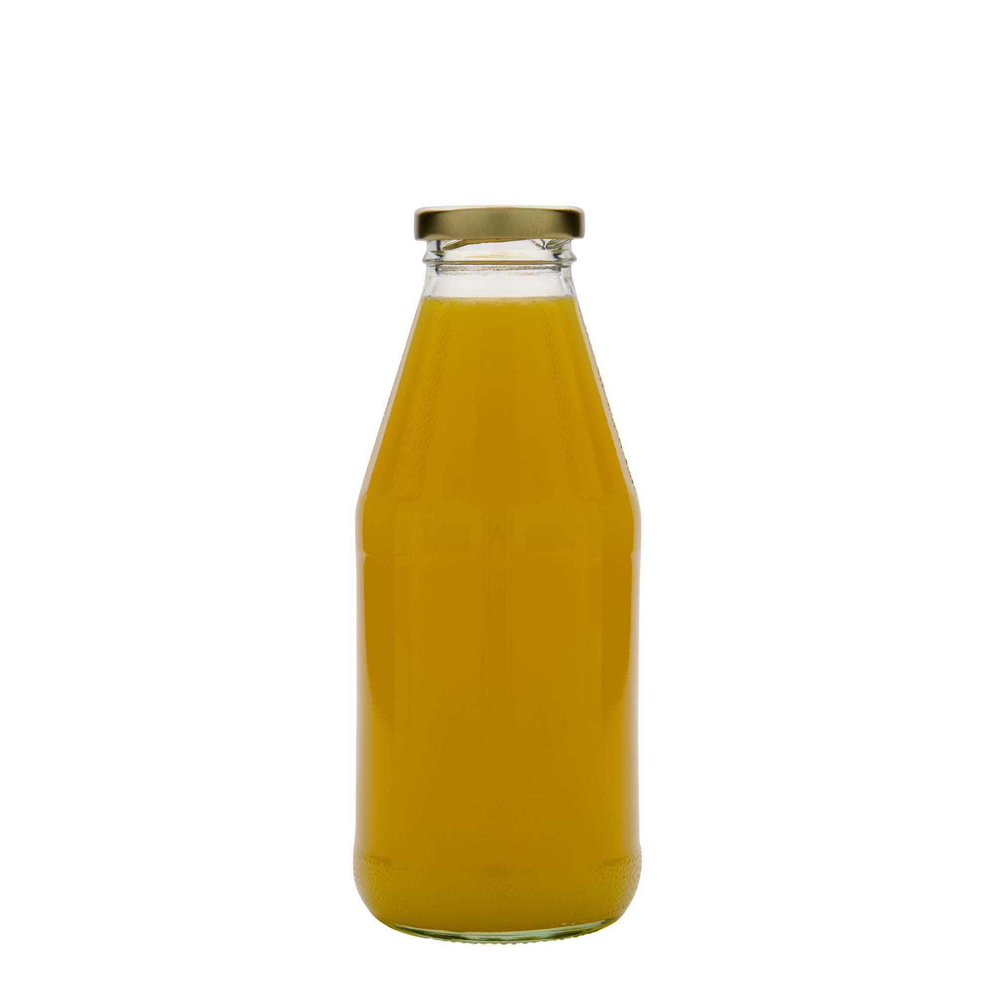 Μπουκάλι γενικής χρήσης με φαρδύ λαιμό 500 ml, γυάλινο, στόμιο: twist-off (TO 43)