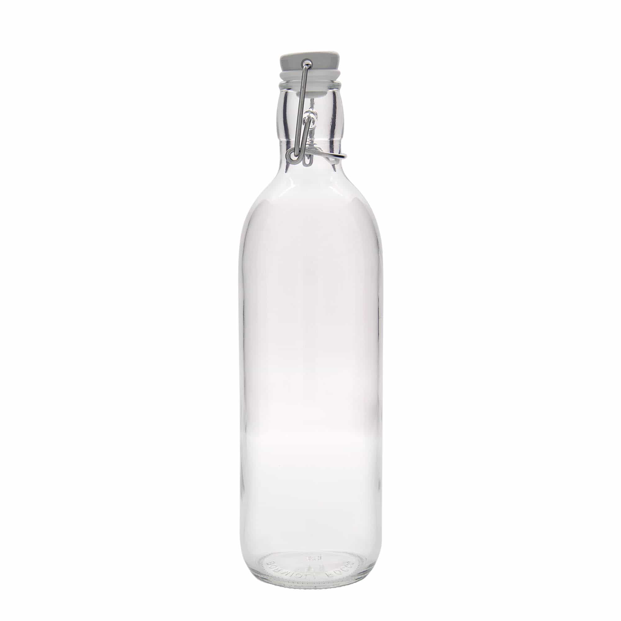 Γυάλινο μπουκάλι 'Emilia' 1.000 ml, στόμιο: μηχανικό πώμα