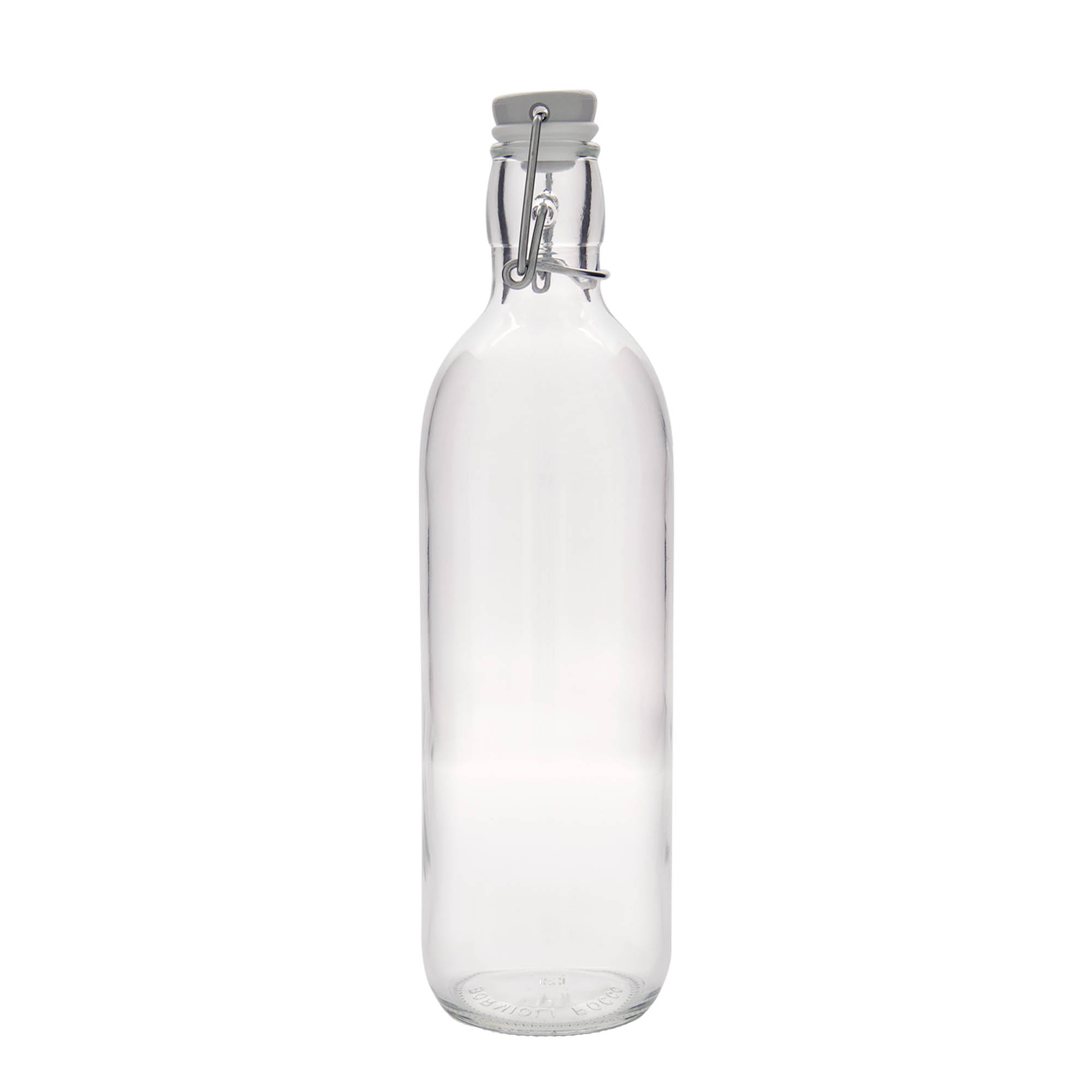Γυάλινο μπουκάλι 'Emilia' 1.000 ml, στόμιο: μηχανικό πώμα