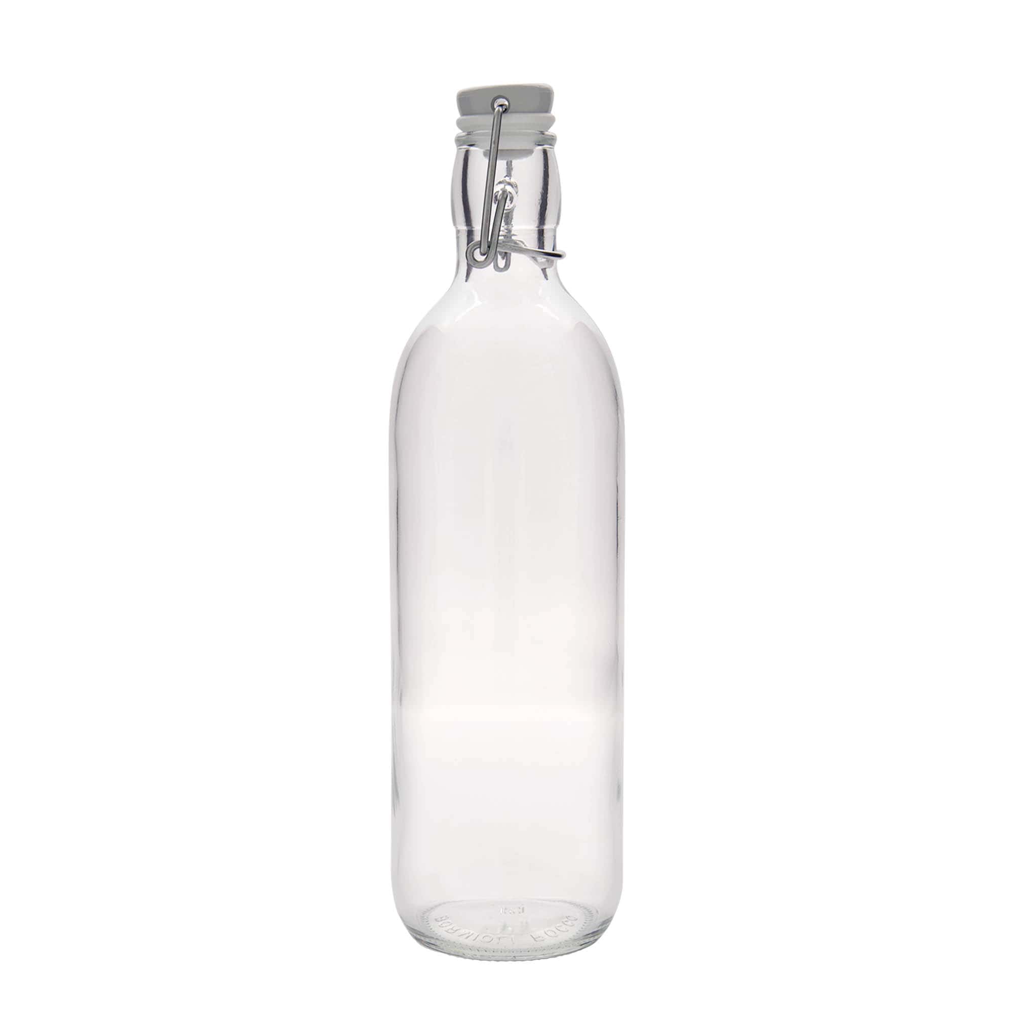Γυάλινο μπουκάλι 'Emilia' 1.000 ml, στόμιο: μηχανικό πώμα