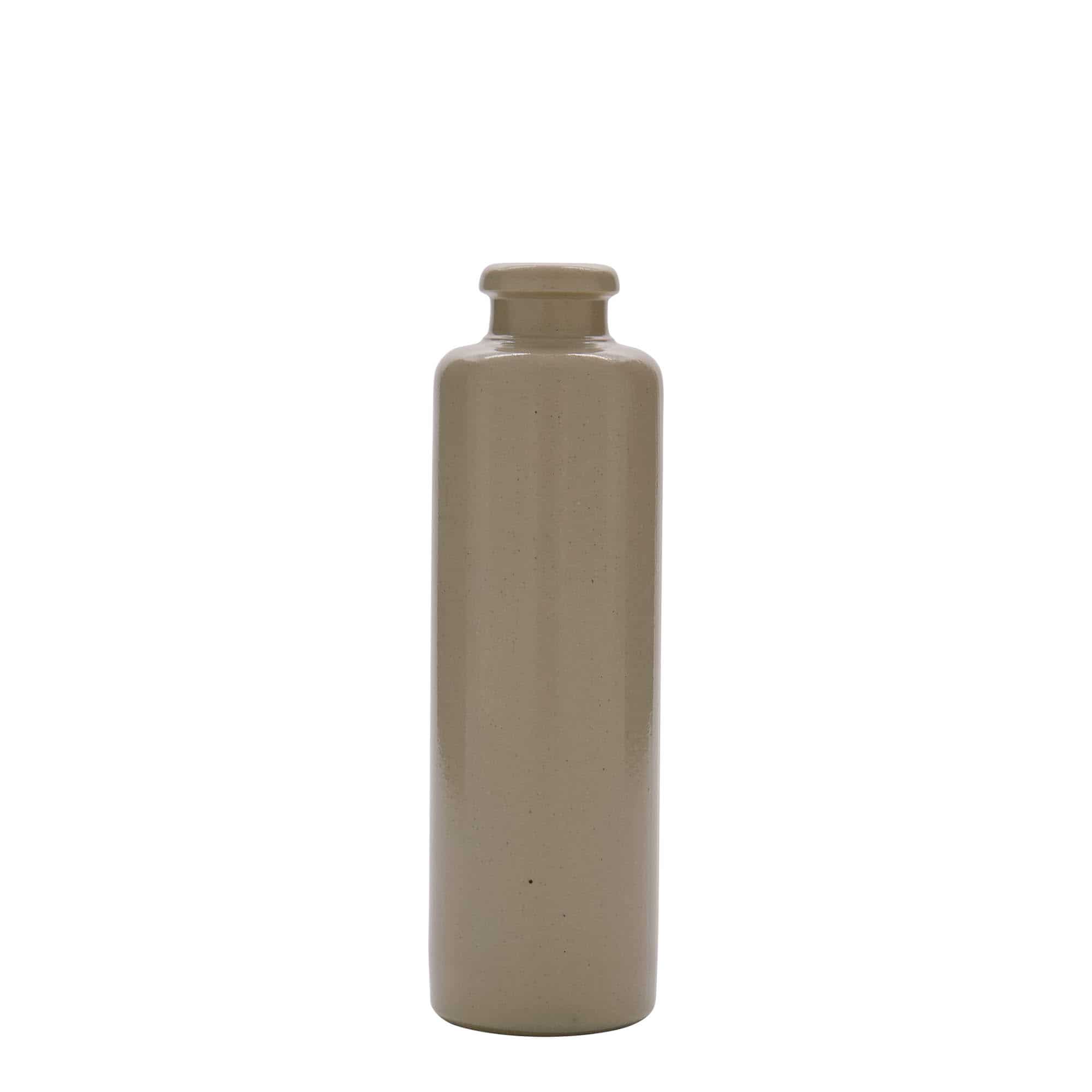 Κεραμικό μπουκάλι 200 ml, κεραμικό, μπεζ, στόμιο: φελλός Κεραμικό μπουκάλι 200 ml, κεραμικό, μπεζ, στόμιο: φελλός