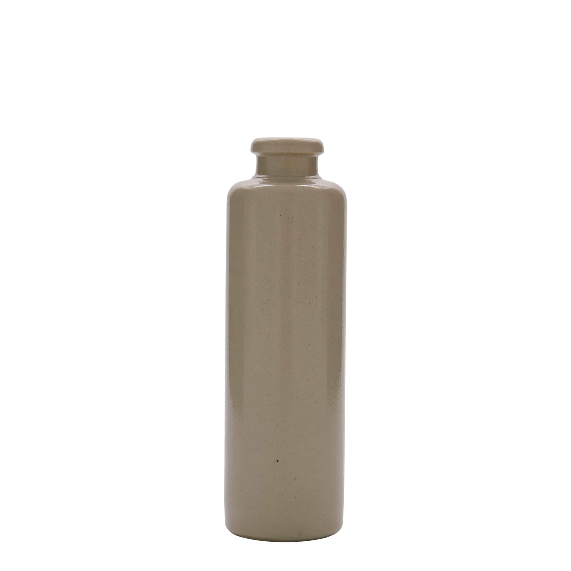 Κεραμικό μπουκάλι 200 ml, κεραμικό, μπεζ, στόμιο: φελλός