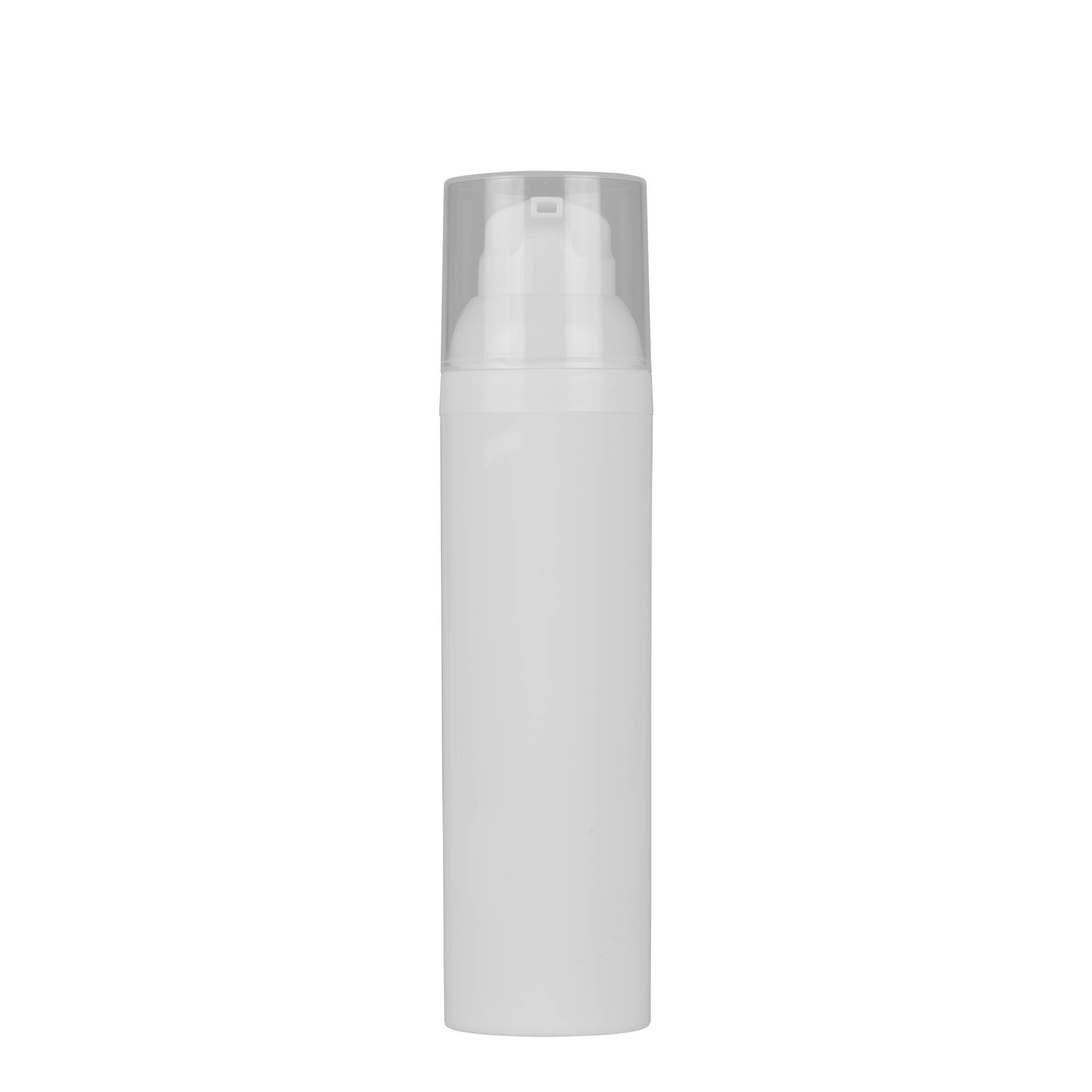 Airless Dispenser 'Mezzo' 75 ml, πλαστικό PP, λευκό