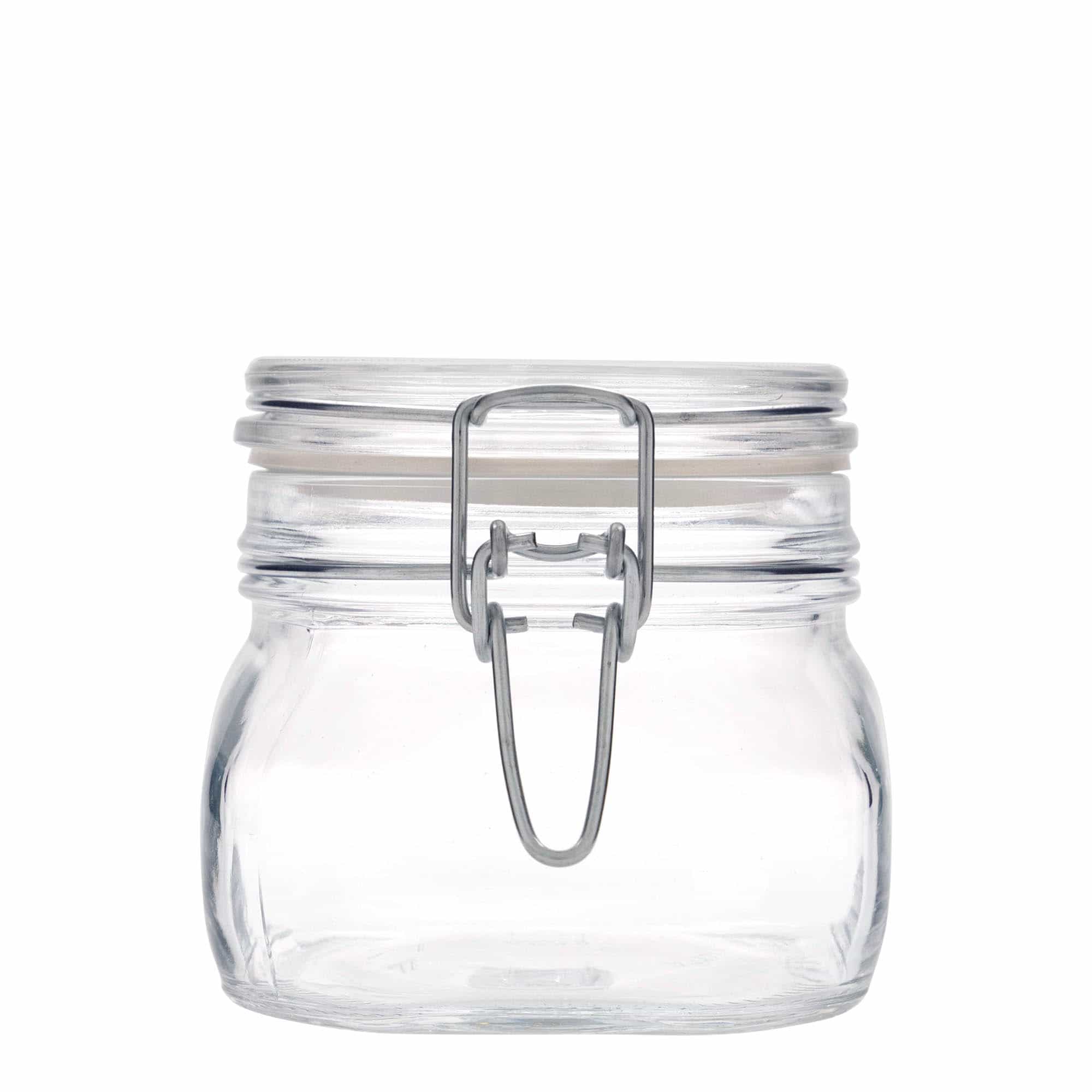 Βάζο με καπάκι με κλιπ 'Fido' 500 ml, τετράγωνο, στόμιο: καπάκι με κλιπ Βάζο με καπάκι με κλιπ 'Fido' 500 ml, τετράγωνο, στόμιο: καπάκι με κλιπ