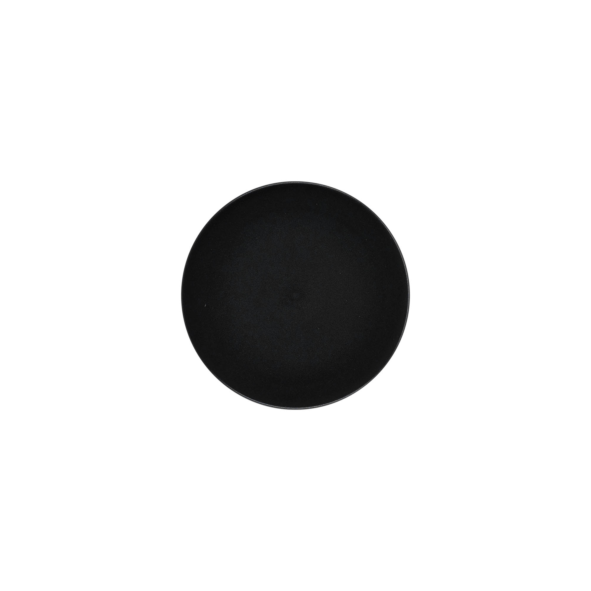 Βιδωτό πώμα για το μπουκάλι 'Antonella' 50 ml, πλαστικό PP, μαύρο Βιδωτό πώμα για το μπουκάλι 'Antonella' 50 ml, πλαστικό PP, μαύρο