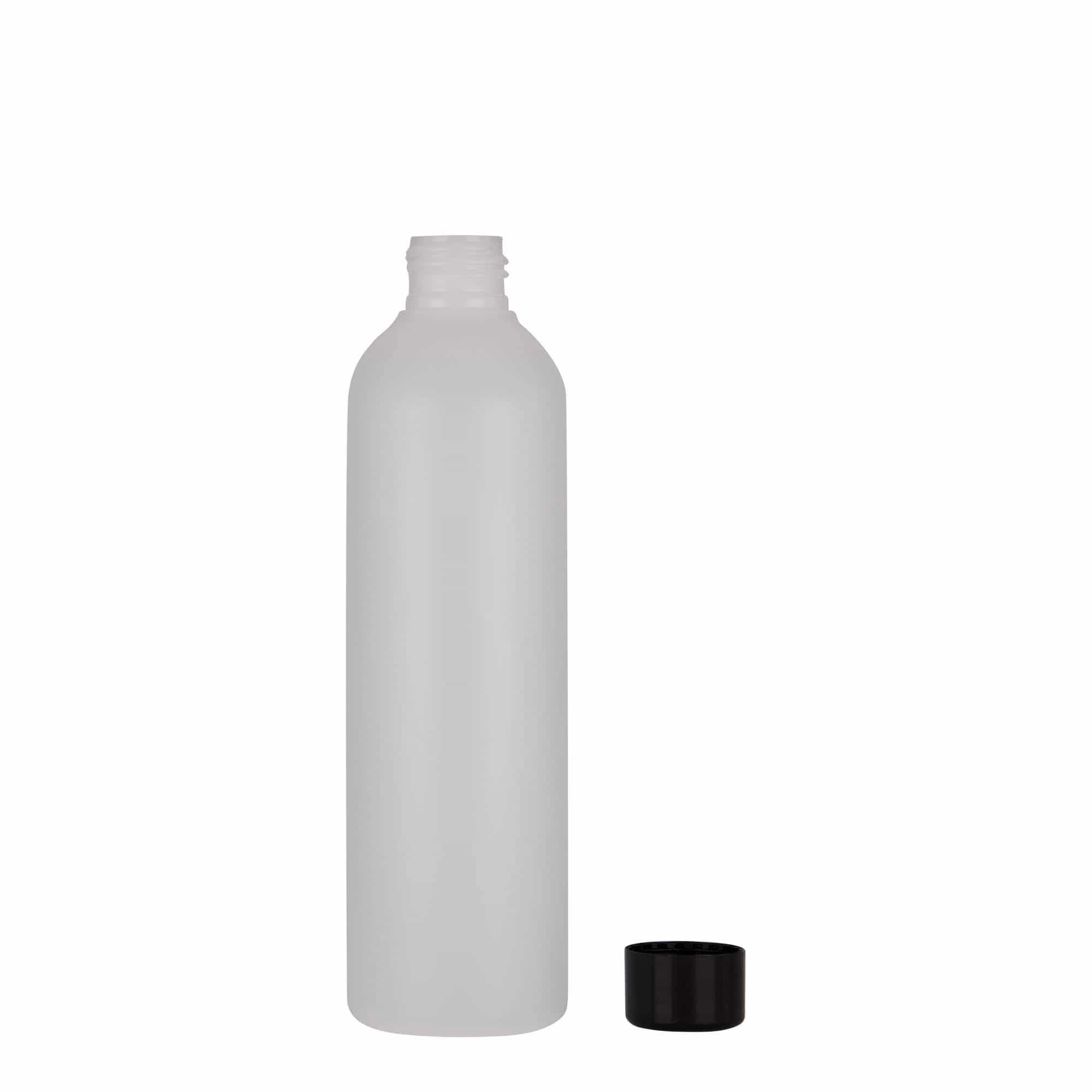 Πλαστικό μπουκάλι 'Tuffy' 250 ml, HDPE, φυσικό χρώμα, στόμιο: GPI 24/410
