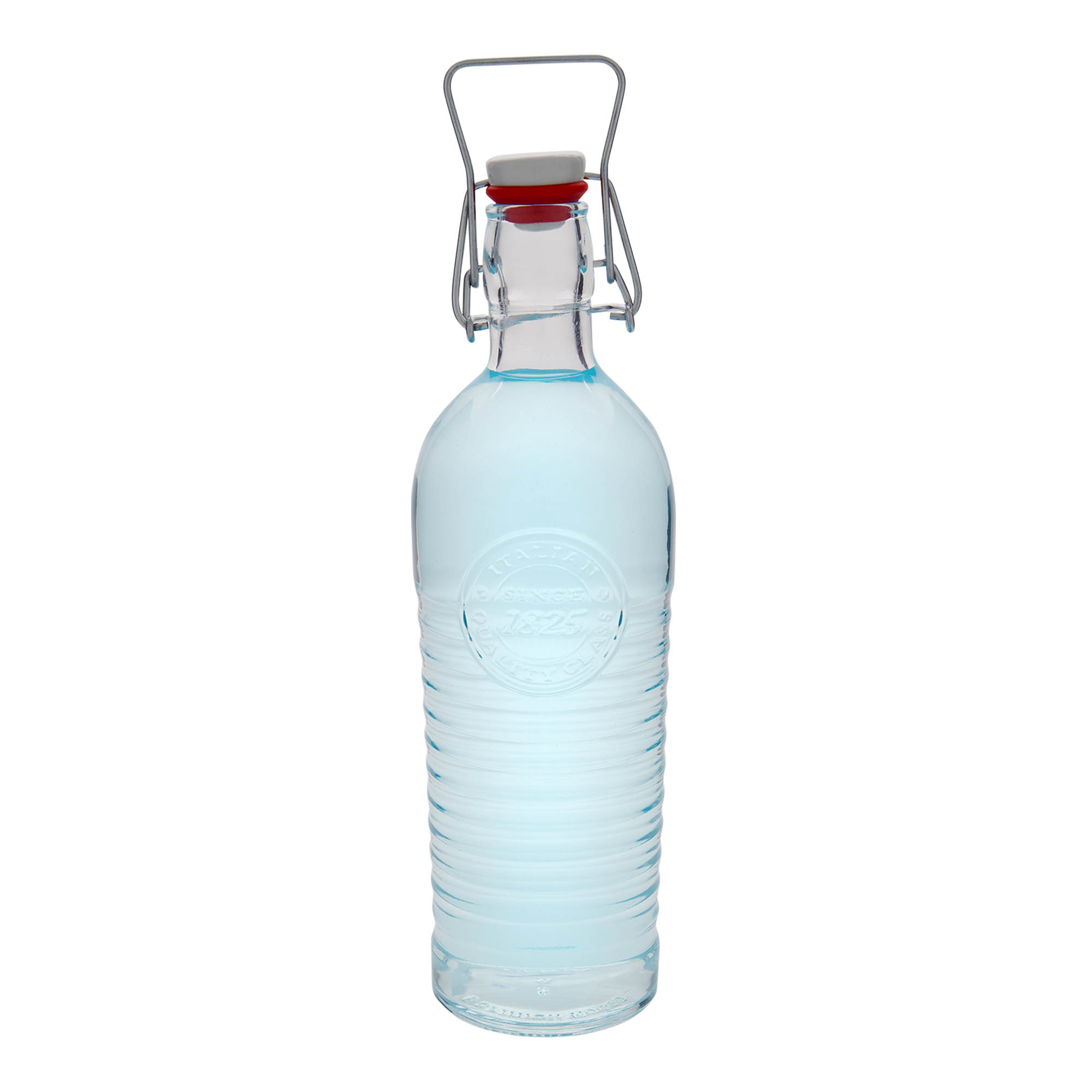 Γυάλινο μπουκάλι 'Officina 1825' 1.200 ml, στόμιο: μηχανικό πώμα