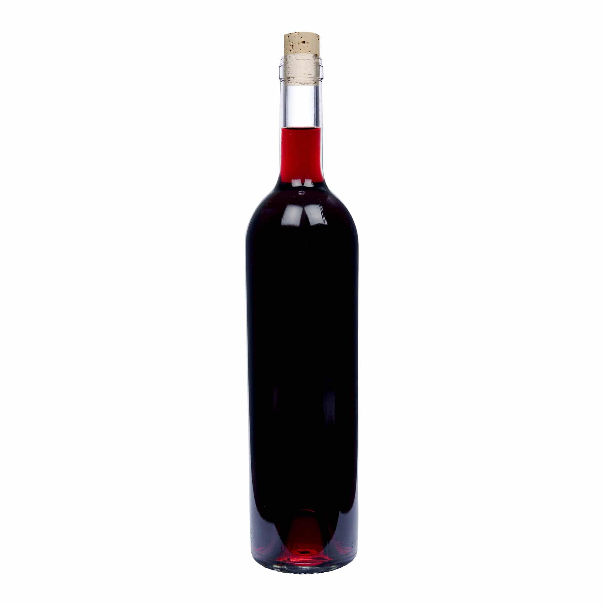 Μπουκάλι κρασιού 'Liberty' 750 ml, πράσινο αντικέ, στόμιο: φελλός