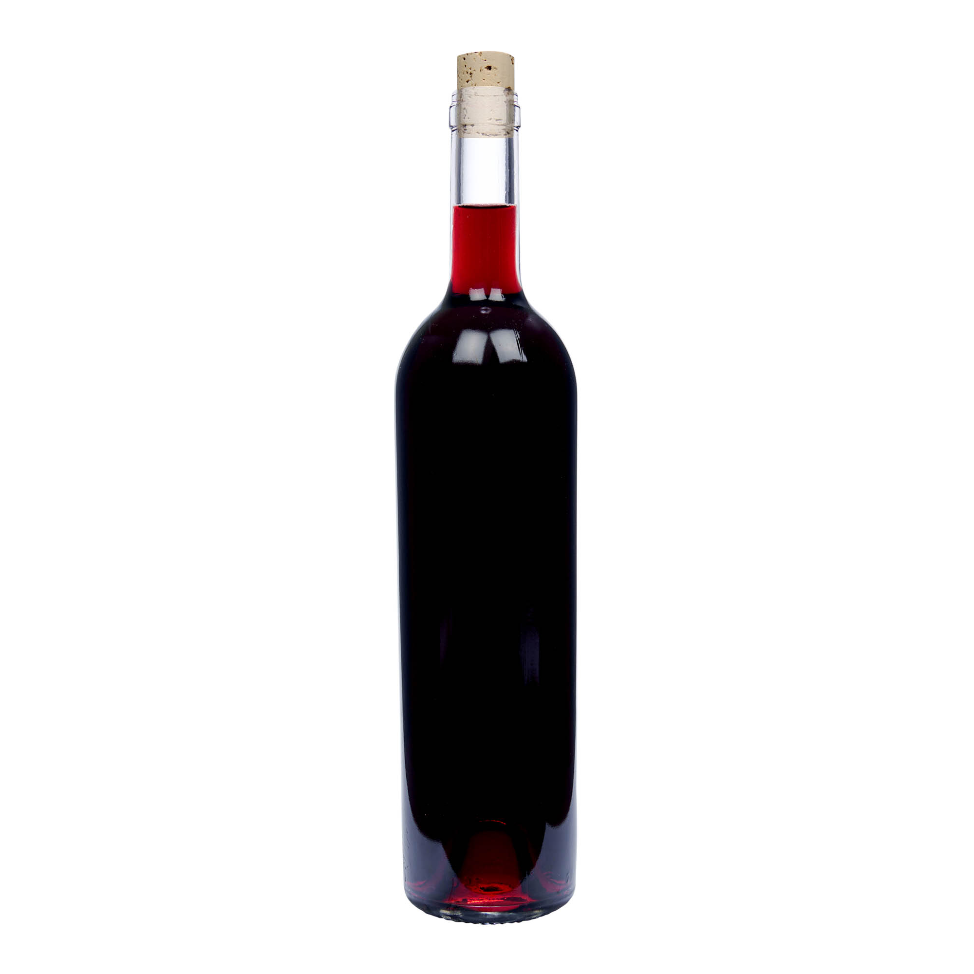 Μπουκάλι κρασιού 'Liberty' 750 ml, πράσινο αντικέ, στόμιο: φελλός
