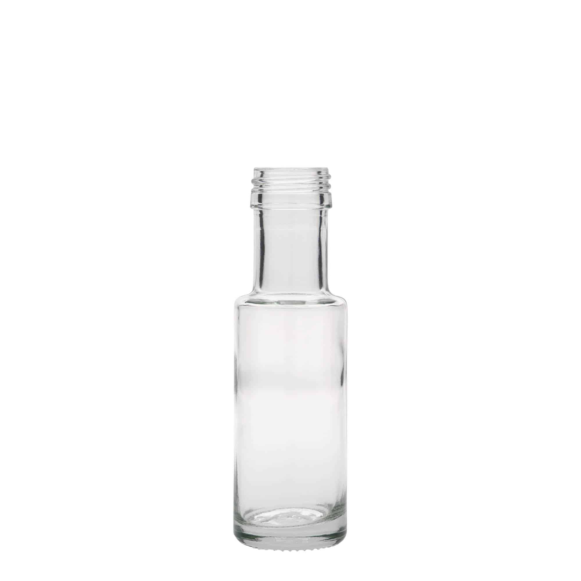 Γυάλινο μπουκάλι 'Dorica' 100 ml, στόμιο: PP 31,5 Γυάλινο μπουκάλι 'Dorica' 100 ml, στόμιο: PP 31,5