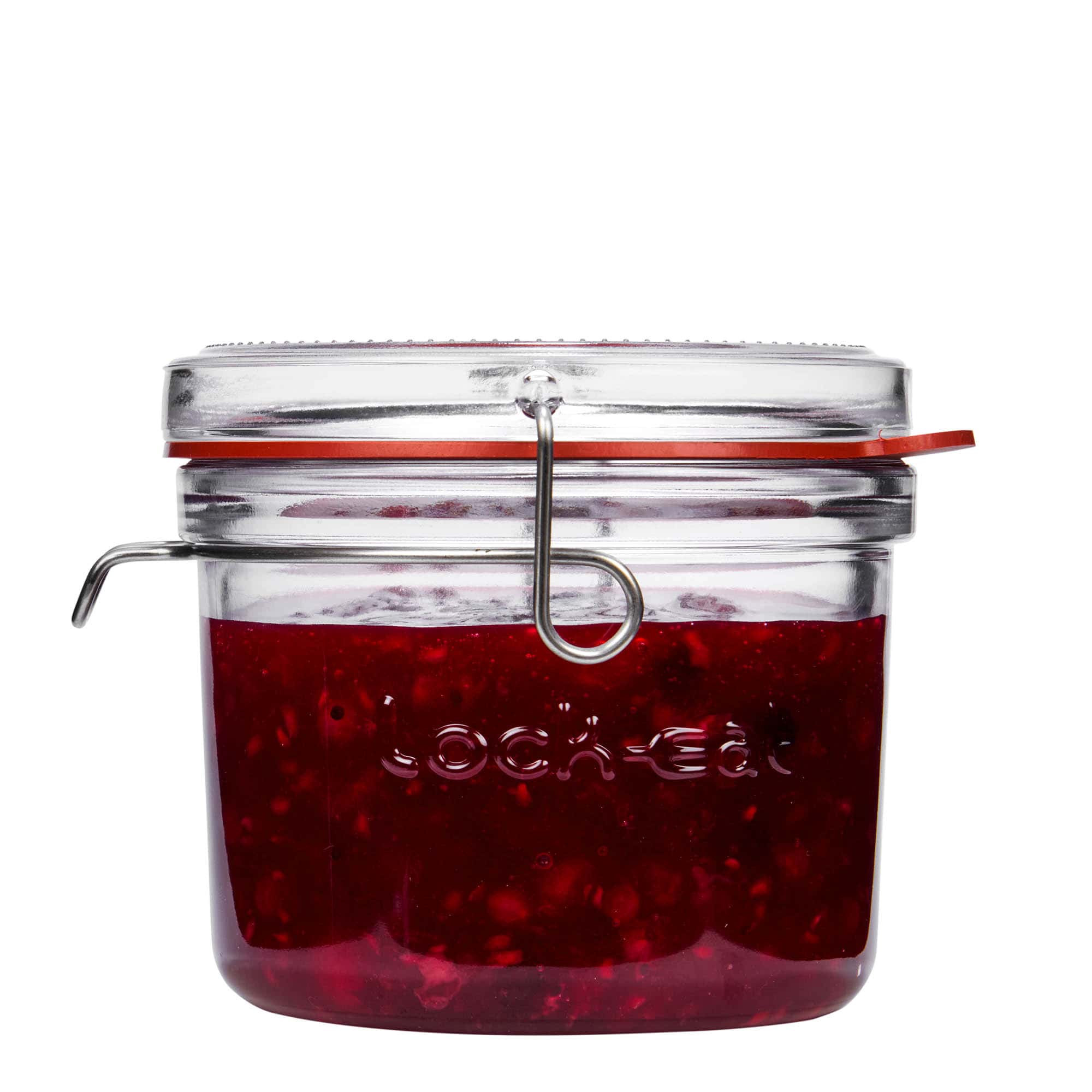 500 ml γυάλινο βάζο με μεταλλικό σύρμα 'Lock-Eat', στόμιο: κλείσιμο με μεταλλικό σύρμα