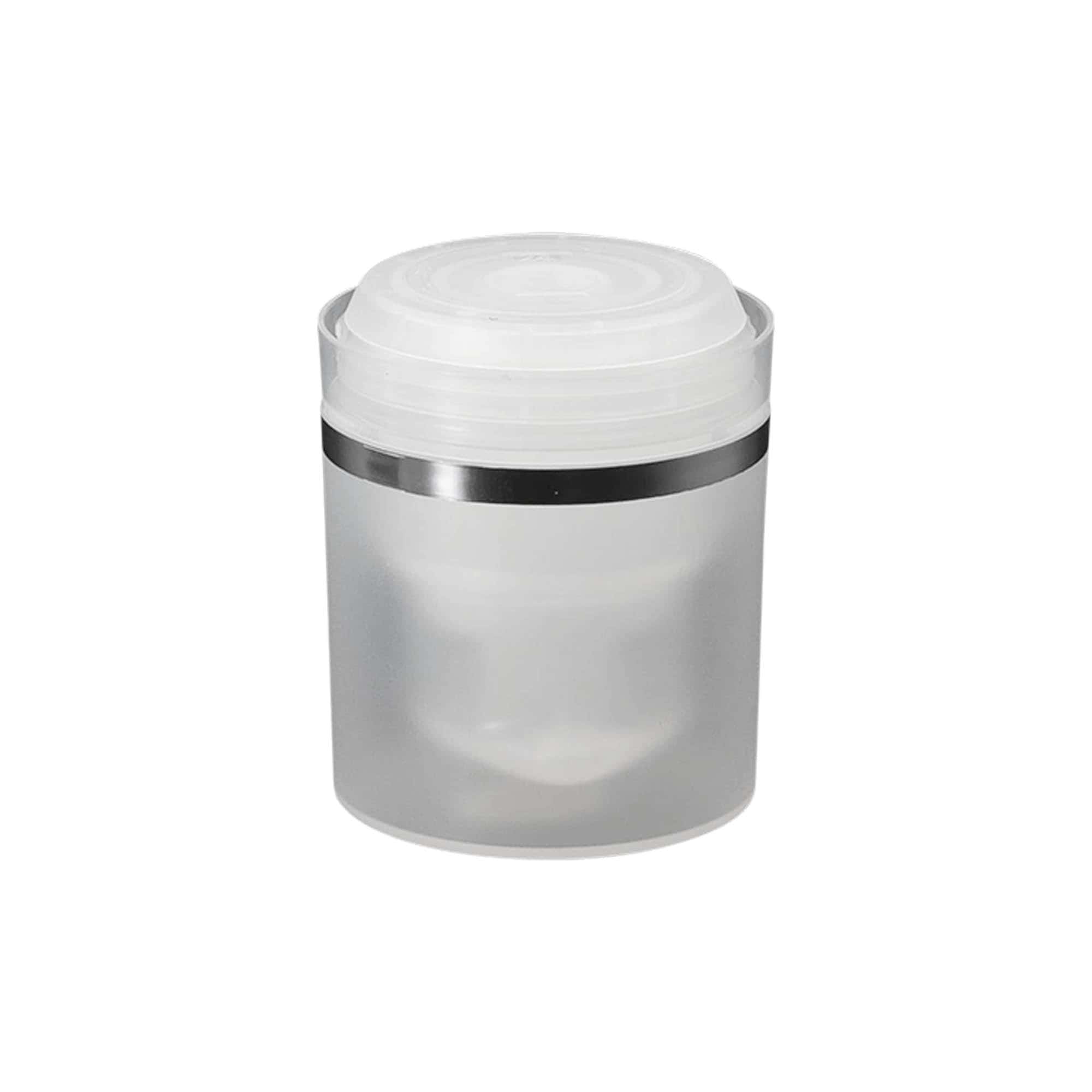 Κεφαλή αντλίας Airless Dispenser 'Mezzo', πλαστικό PP, φυσικό χρώμα