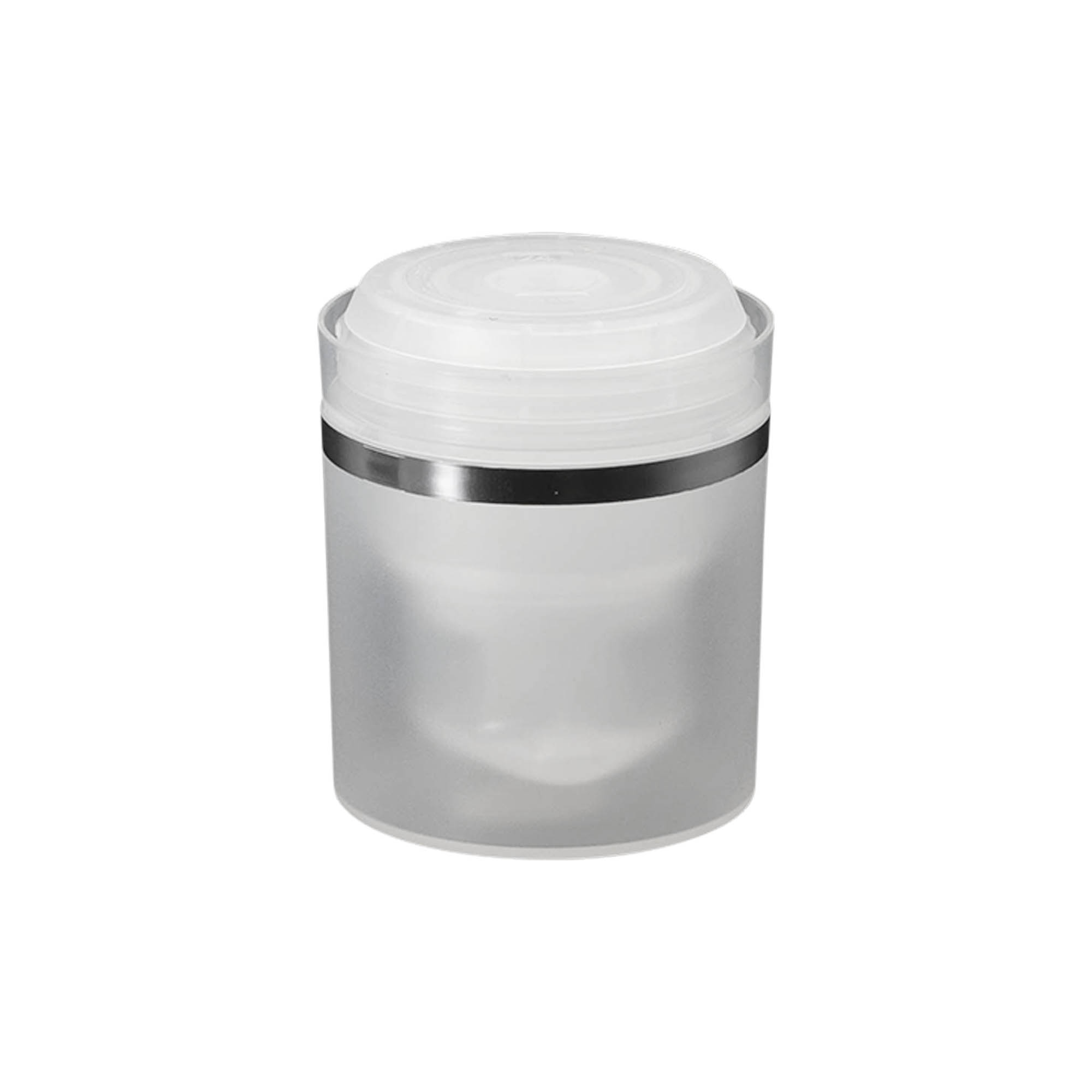 Κεφαλή αντλίας Airless Dispenser 'Mezzo', πλαστικό PP, φυσικό χρώμα