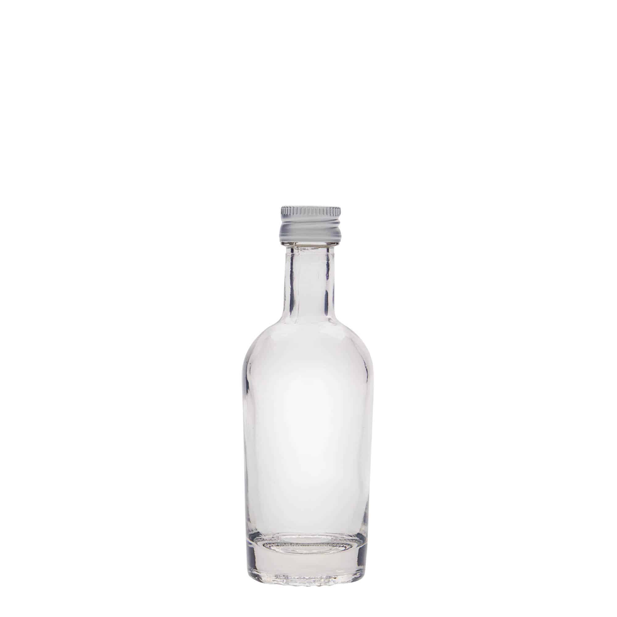 Γυάλινο μπουκάλι 'Pepe' 50 ml, στόμιο: PP 18