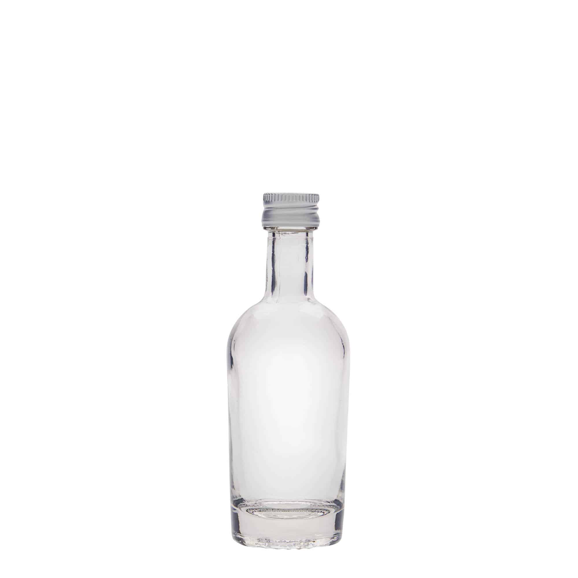 50 ml γυάλινο μπουκάλι 'Pepe', στόμιο: PP 18