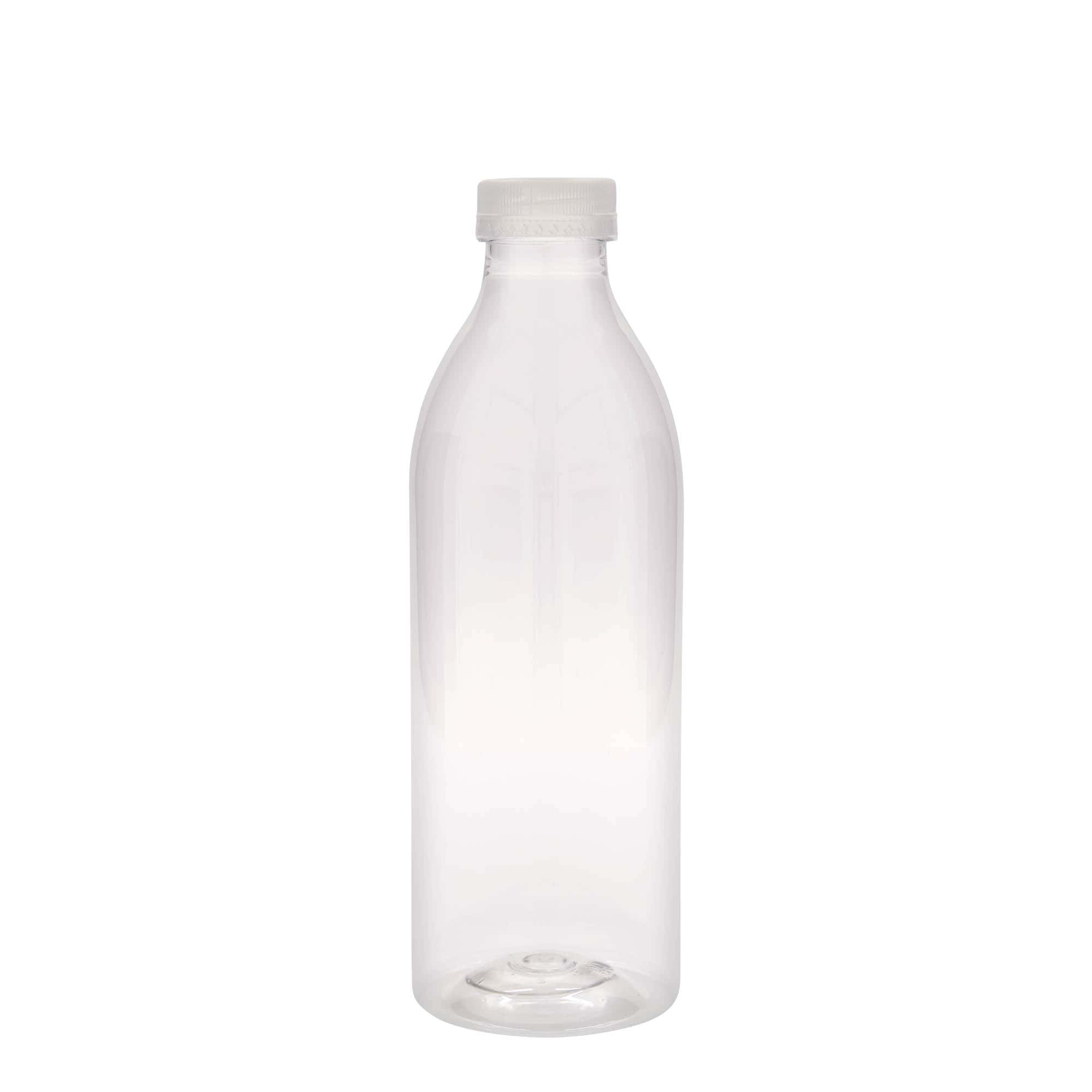 Μπουκάλι PET τυπικού μεγέθους 1.000 ml, πλαστικό, στόμιο: 38 mm