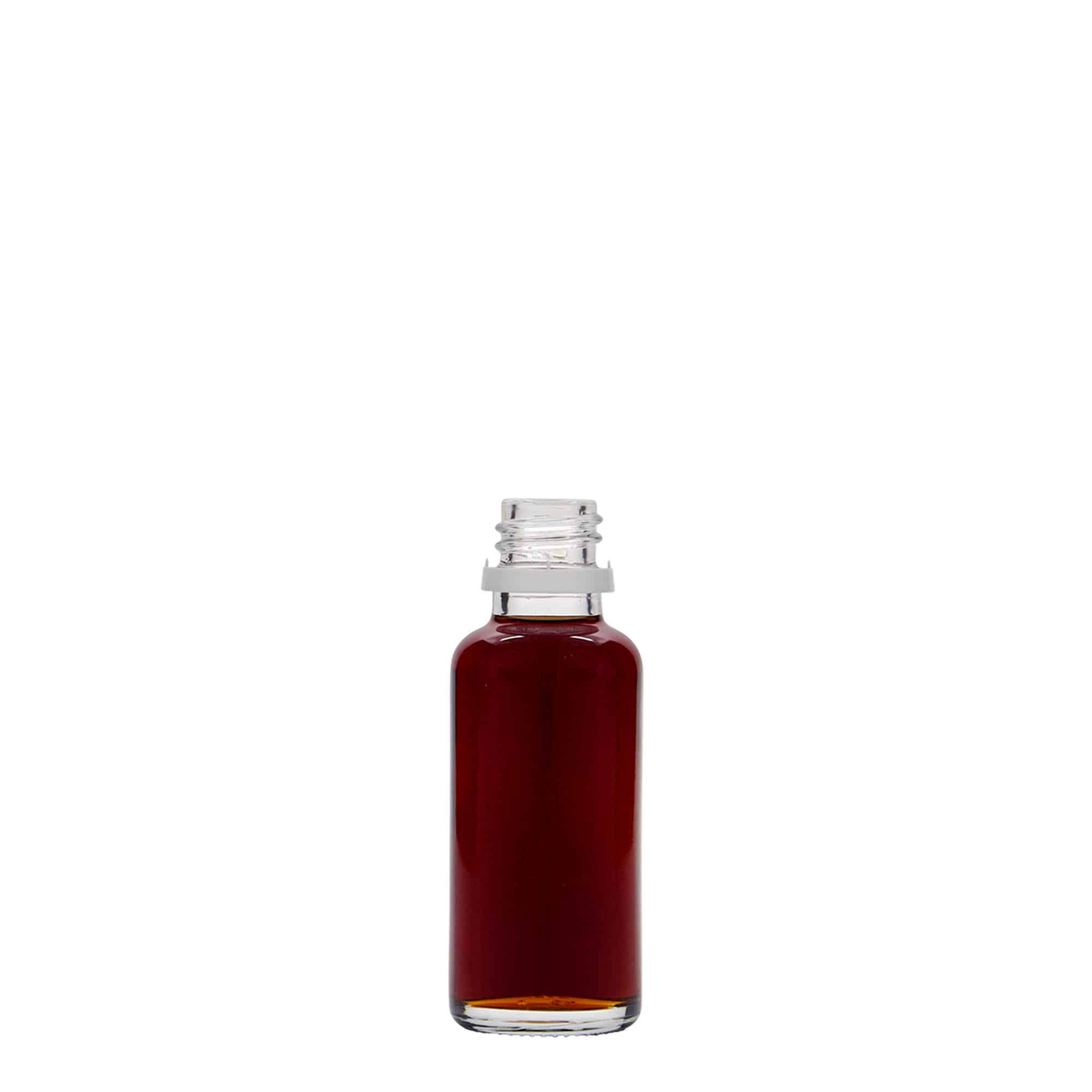 Μπουκάλι φαρμάκου 30 ml, γυάλινο, στόμιο: DIN 18