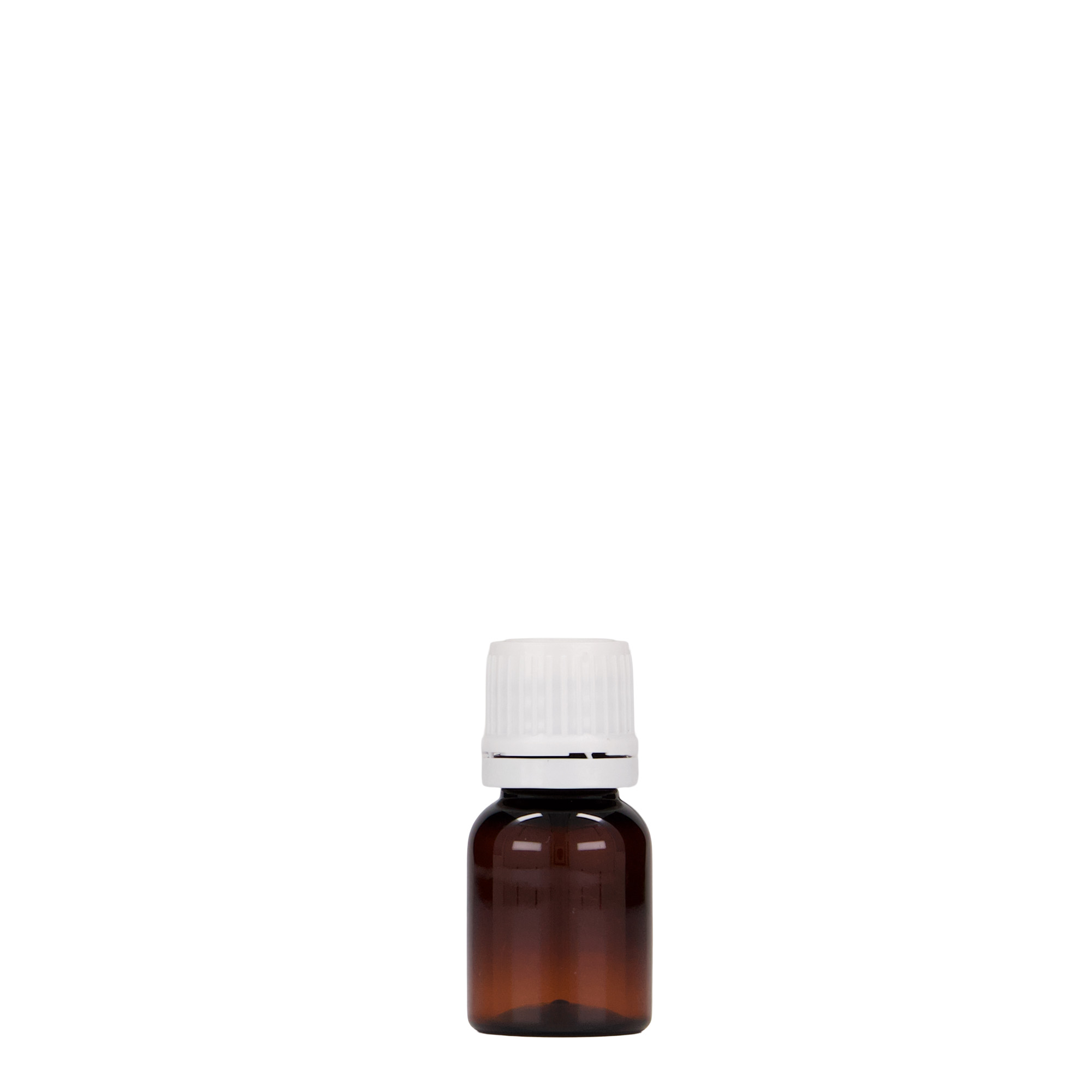 Μπουκάλι φαρμάκου PET 'Easy Living' 10 ml, καφέ, πλαστικό, στόμιο: DIN 18 Μπουκάλι φαρμάκου PET 'Easy Living' 10 ml, καφέ, πλαστικό, στόμιο: DIN 18