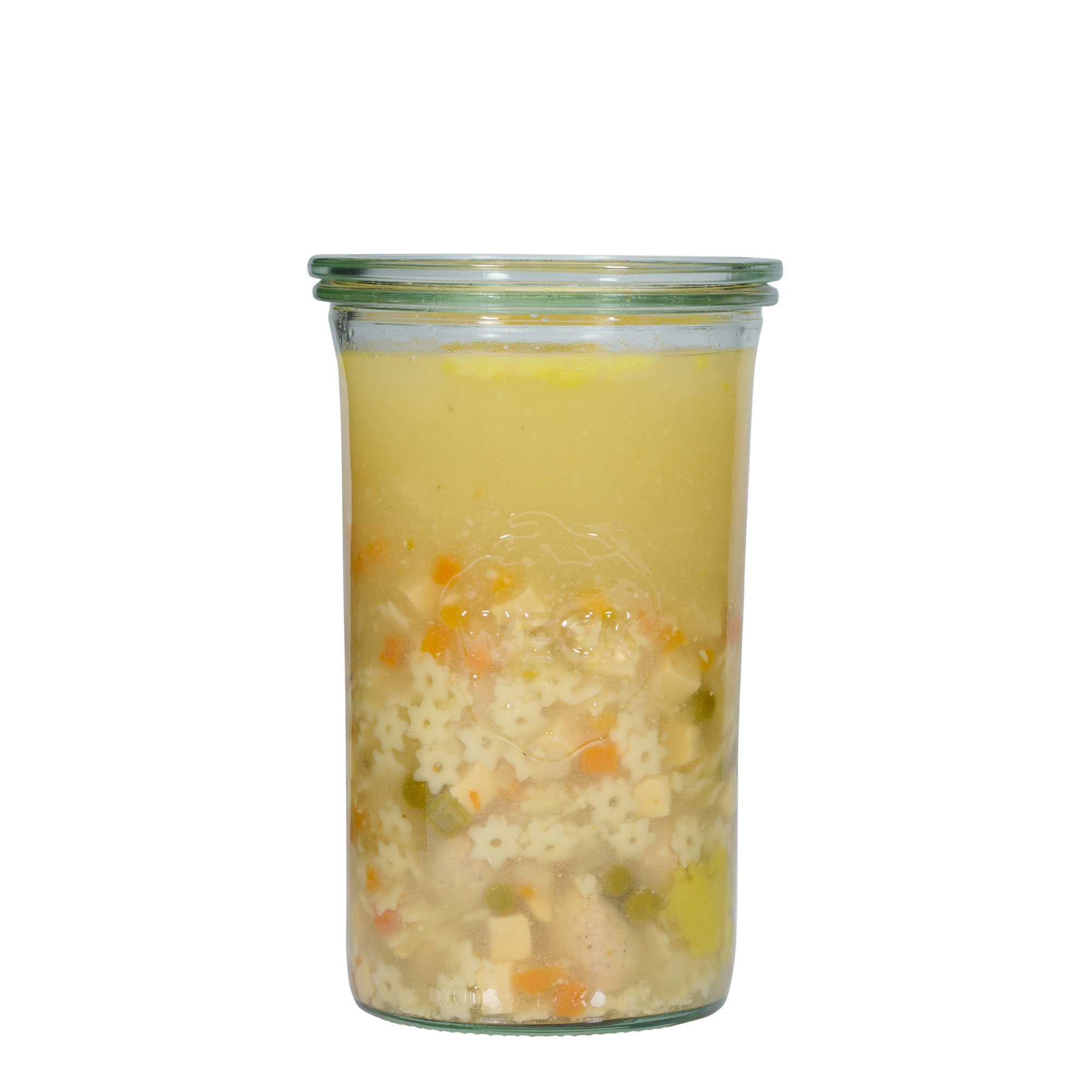 Κυλινδρικό βάζο WECK 1.000 ml, στόμιο: στρογγυλεμένο χείλος