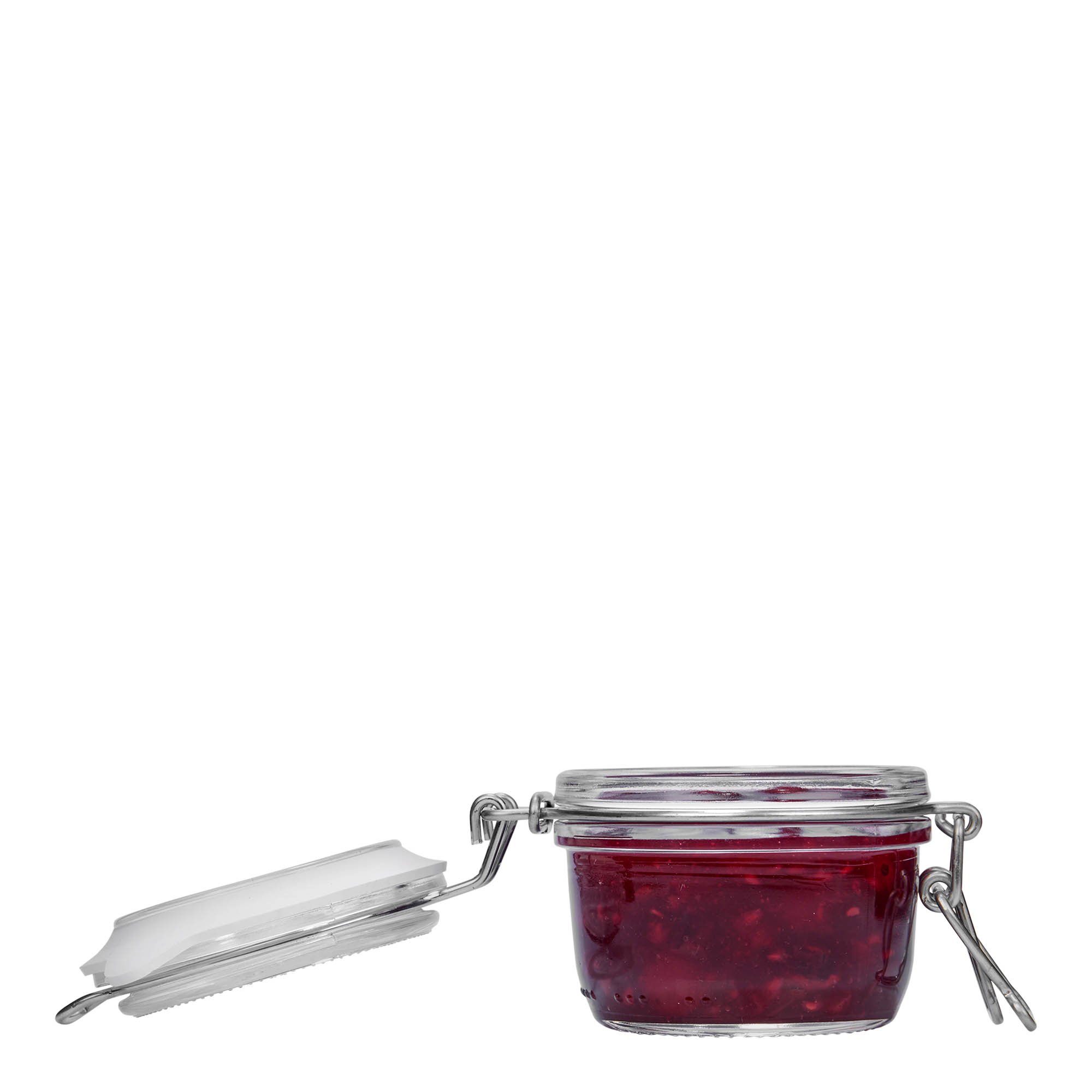 Βάζο με καπάκι με κλιπ 'Fido' 125 ml, στόμιο: καπάκι με κλιπ