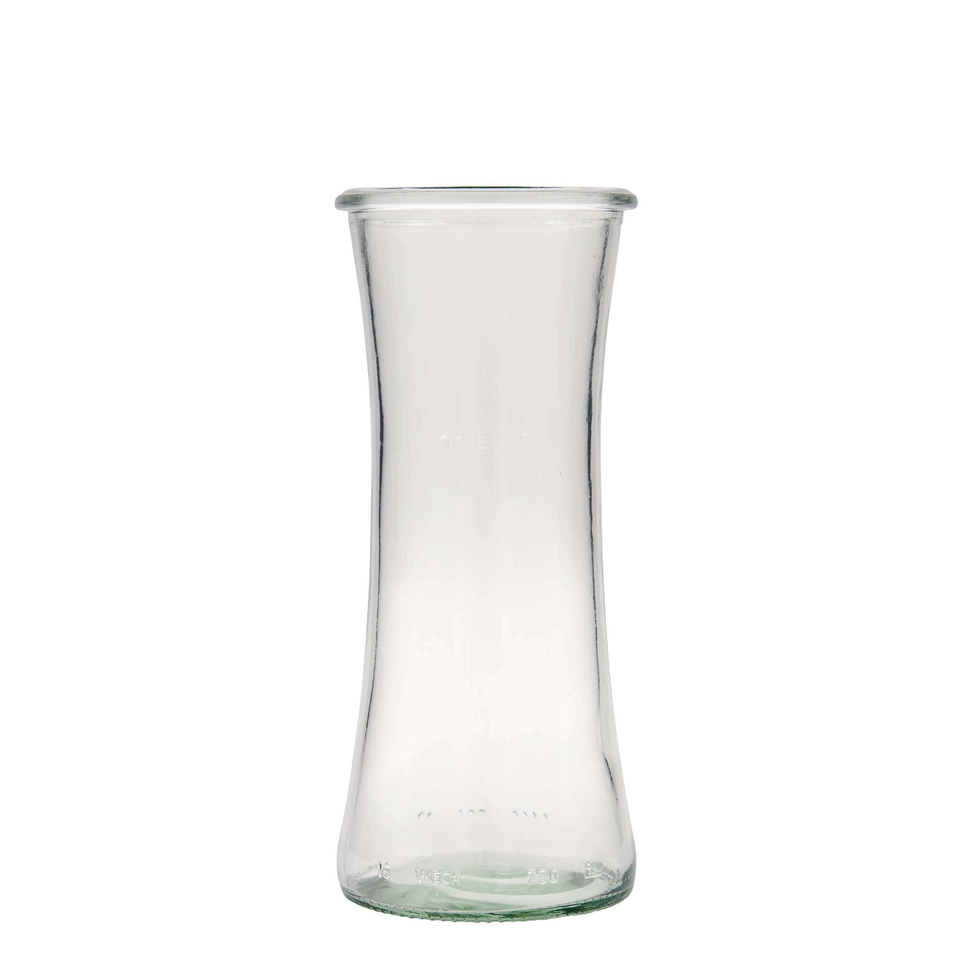 6x Βάζο για εκλεκτά τρόφιμα WECK 730 ml με γυάλινο καπάκι RR 80