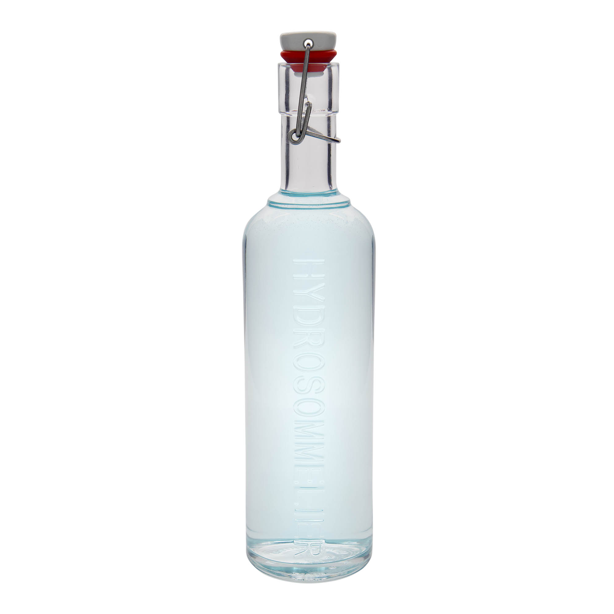 Γυάλινο μπουκάλι 'Optima Hydrosommelier' 1.000 ml, στόμιο: μηχανικό πώμα Γυάλινο μπουκάλι 'Optima Hydrosommelier' 1.000 ml, στόμιο: μηχανικό πώμα