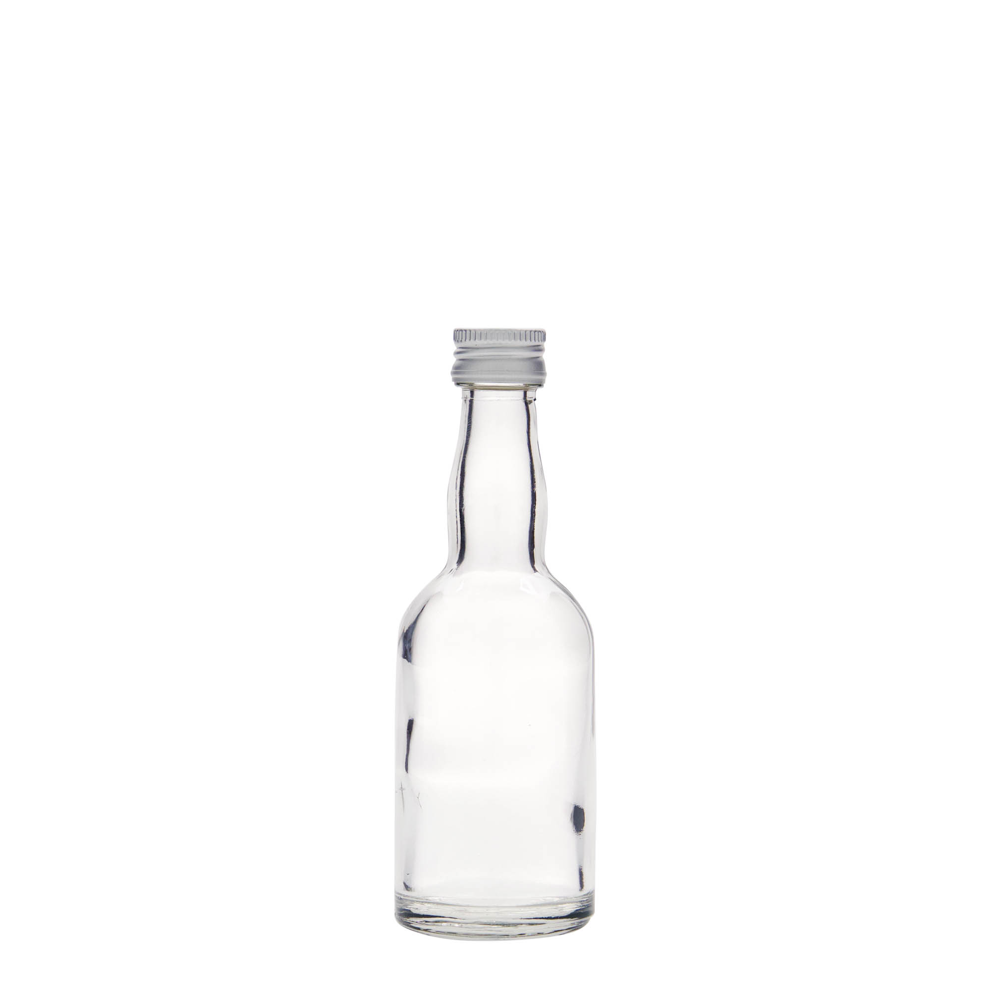 Γυάλινο μπουκάλι 'Proba' 50 ml, στόμιο: PP 18