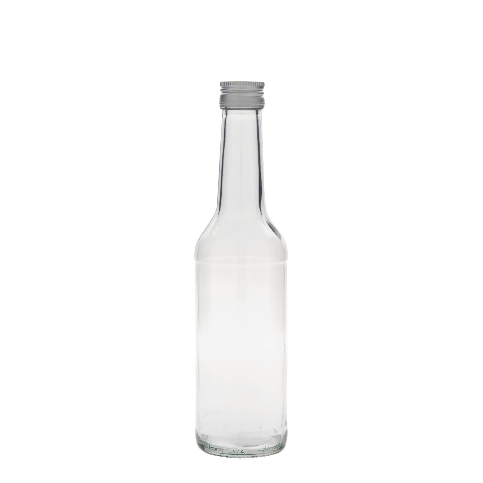 Γυάλινο μπουκάλι με ίσιο λαιμό 350 ml, στόμιο: PP 28 Γυάλινο μπουκάλι με ίσιο λαιμό 350 ml, στόμιο: PP 28