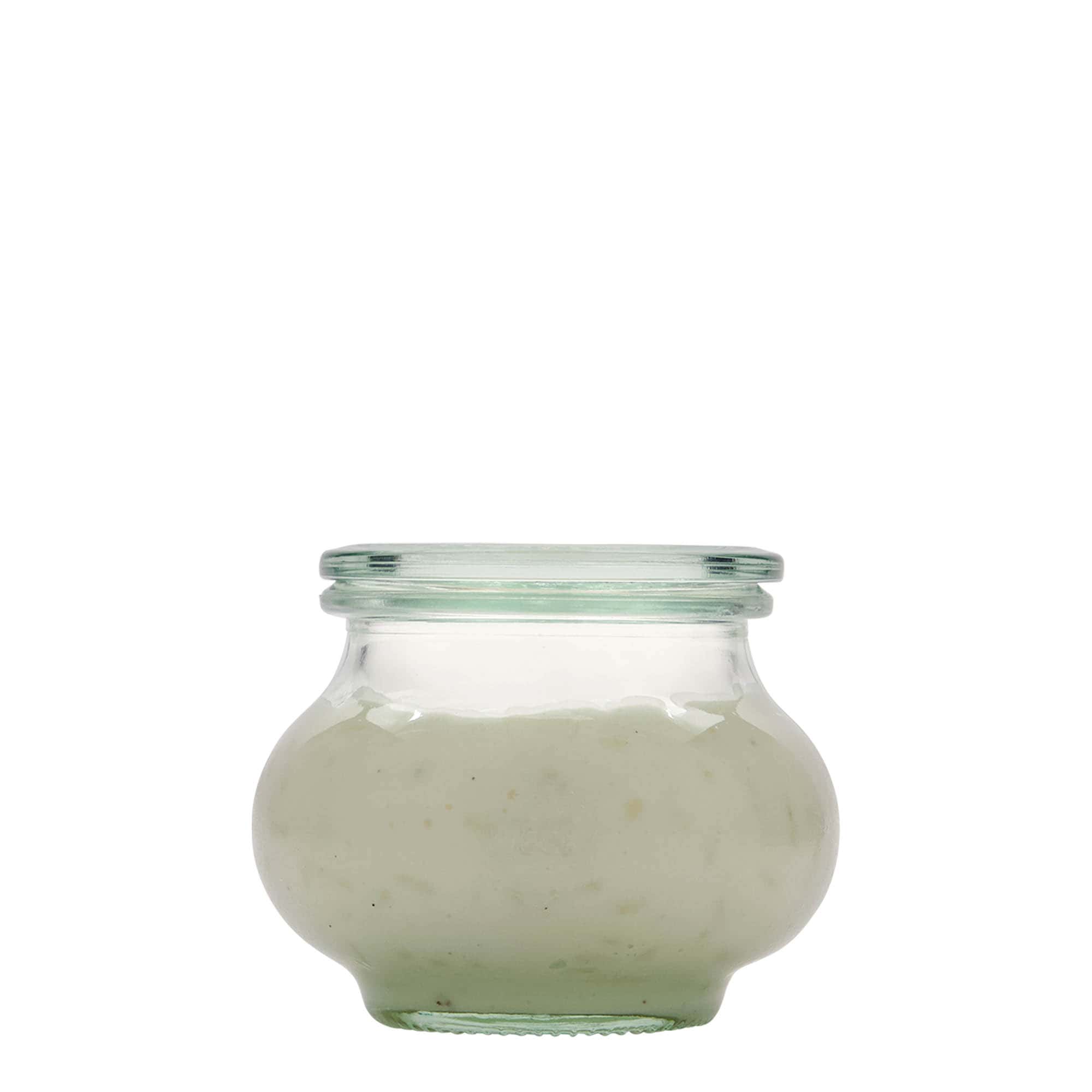 Διακοσμητικό βάζο WECK 220 ml, στόμιο: στρογγυλεμένο χείλος