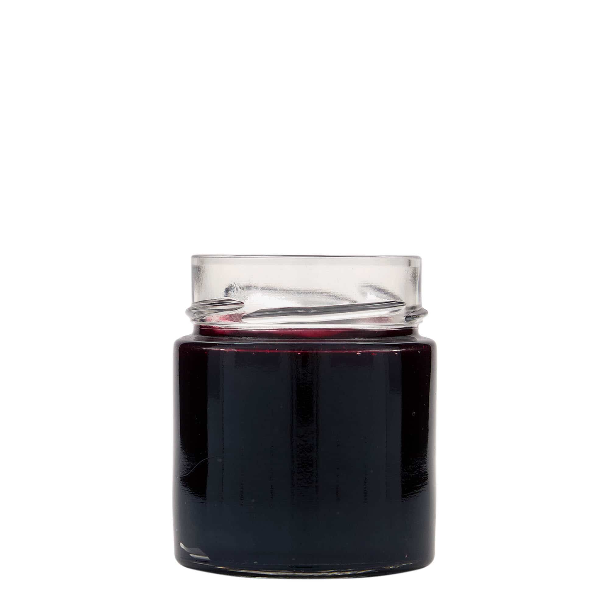 Στρογγυλό βάζο 'Άλμπατρος' 212 ml, στόμιο: extra deep twist-off (EDTO 70)