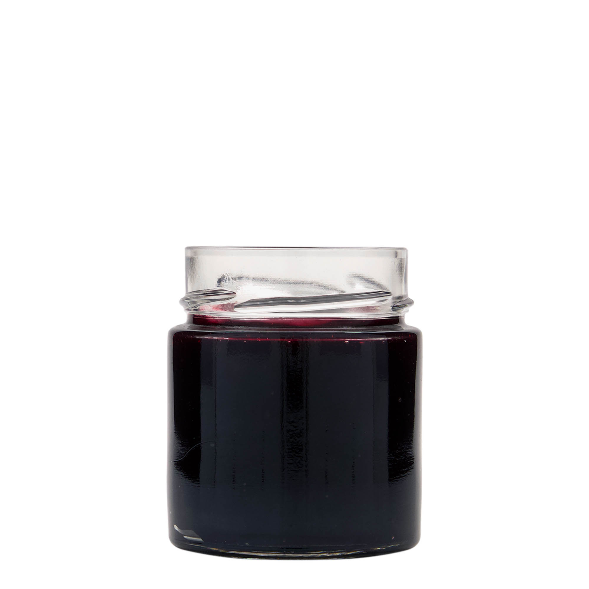 Στρογγυλό βάζο 'Άλμπατρος' 212 ml, στόμιο: extra deep twist-off (EDTO 70)