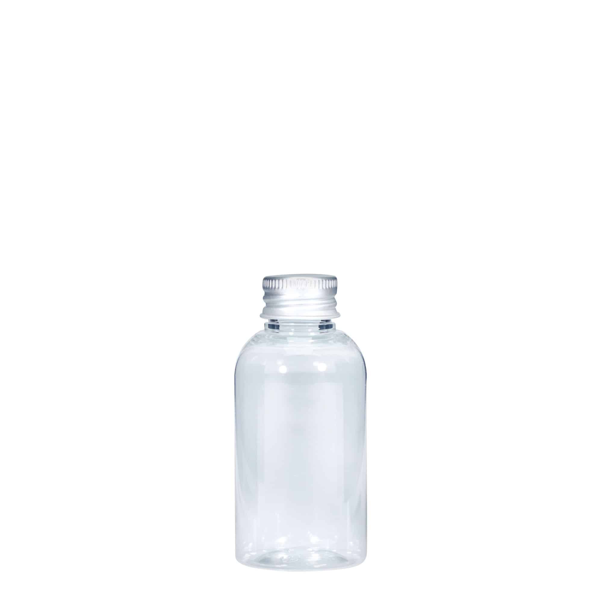 Μπουκάλι PET 'Boston' 50 ml, πλαστικό, στόμιο: GPI 20/410 Μπουκάλι PET 'Boston' 50 ml, πλαστικό, στόμιο: GPI 20/410
