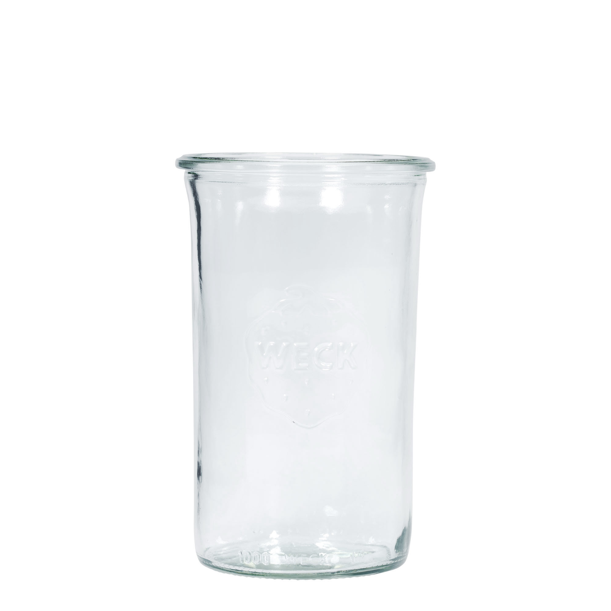Κυλινδρικό βάζο WECK 1.000 ml, στόμιο: στρογγυλεμένο χείλος