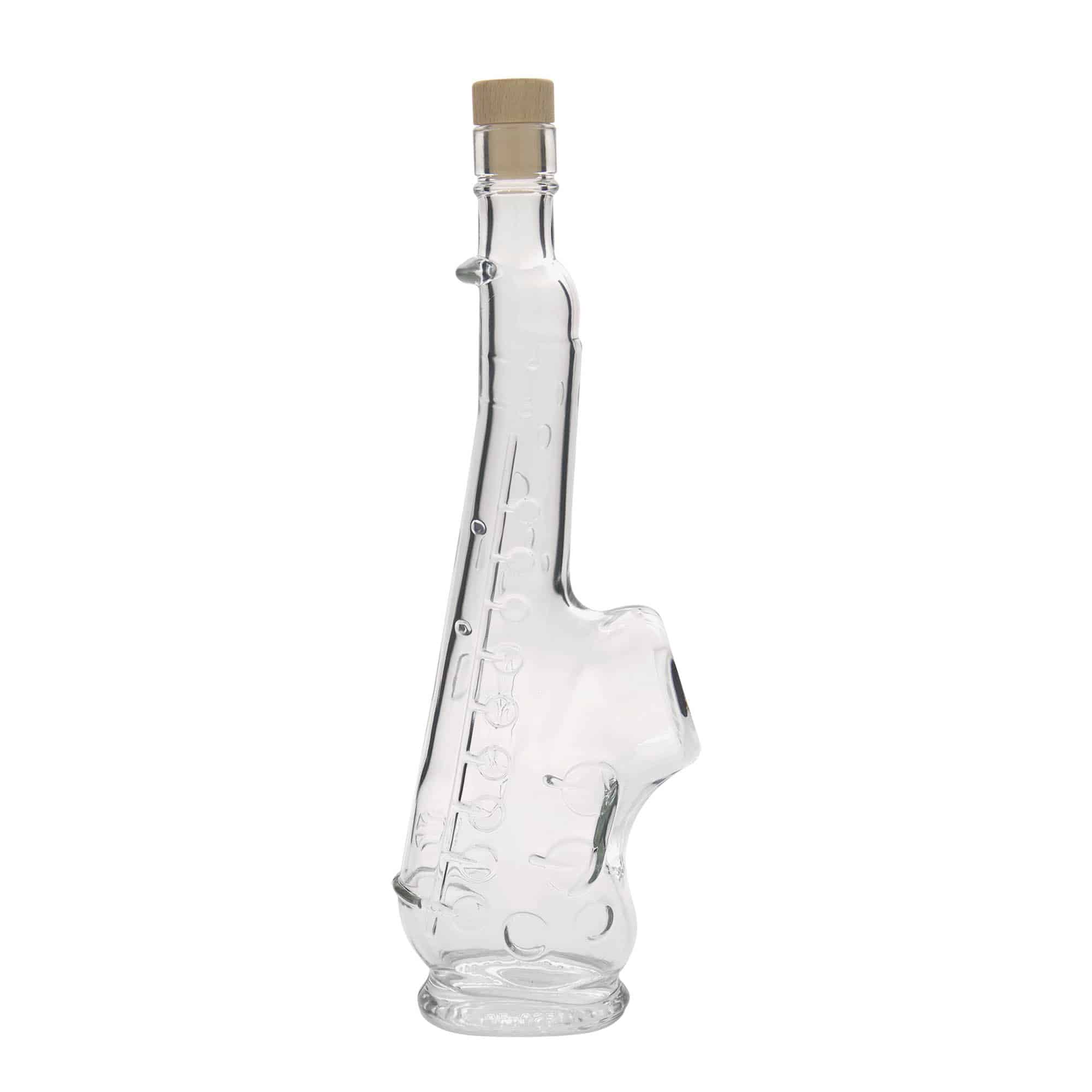 500 ml γυάλινο μπουκάλι 'Saxophon', στόμιο: φελλός