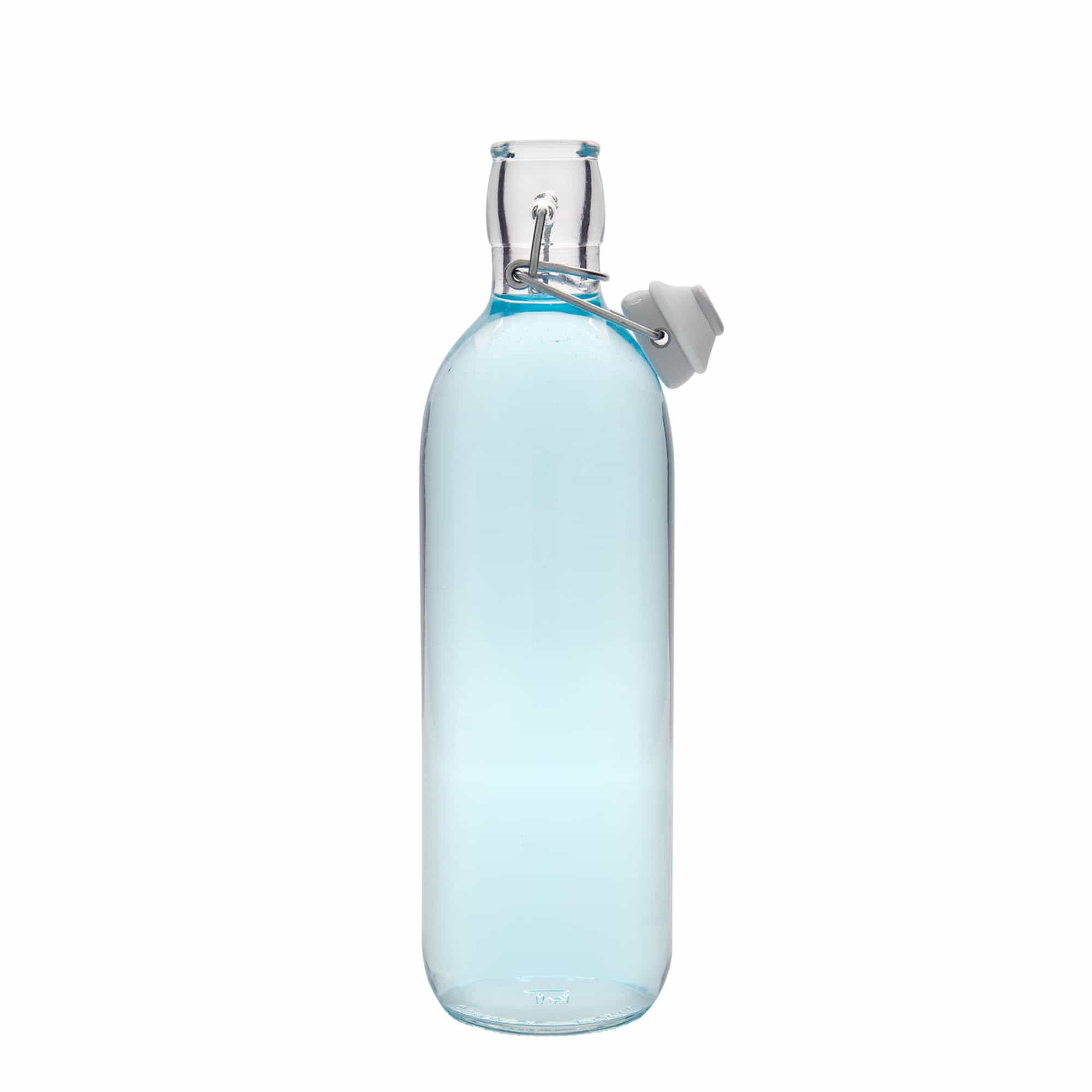Γυάλινο μπουκάλι 'Emilia' 1.000 ml, στόμιο: μηχανικό πώμα