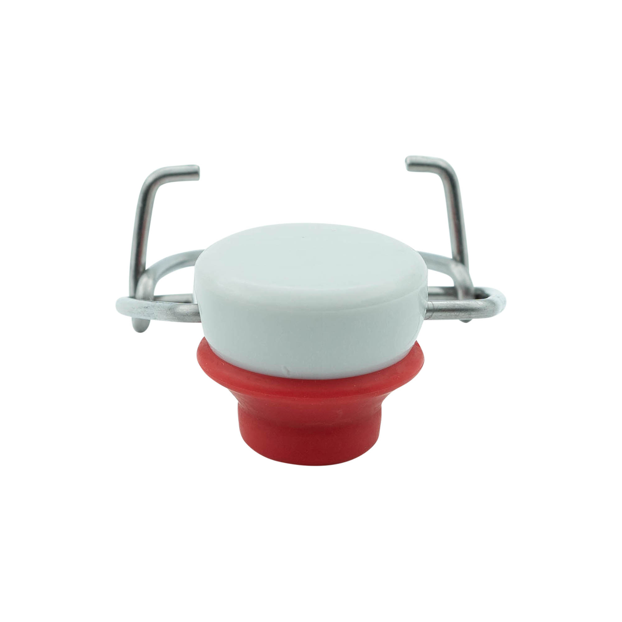 Μηχανικό πώμα ειδικού μεγέθους, πλαστικό, κόκκινο-λευκό