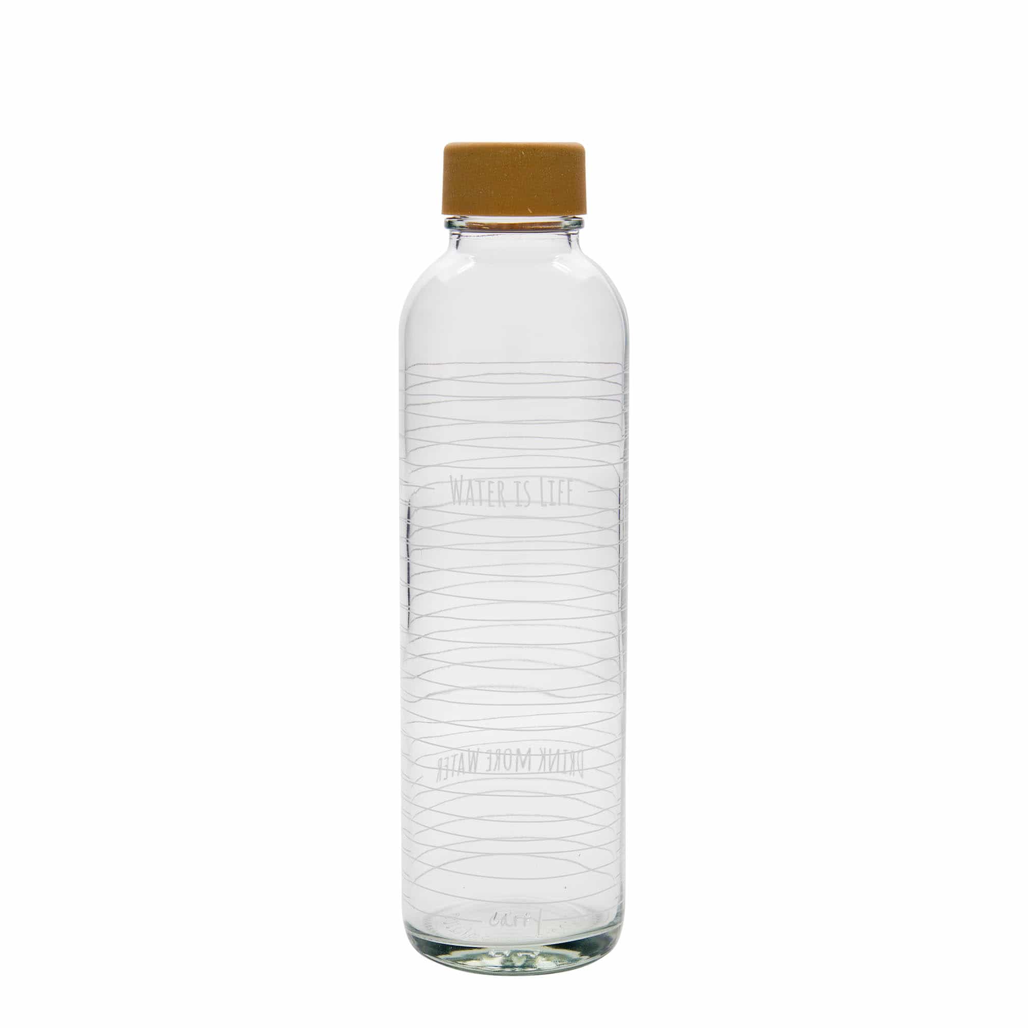 Παγούρι 'CARRY Bottle' 700 ml, σχέδιο: Water is Life, στόμιο: βιδωτό πώμα