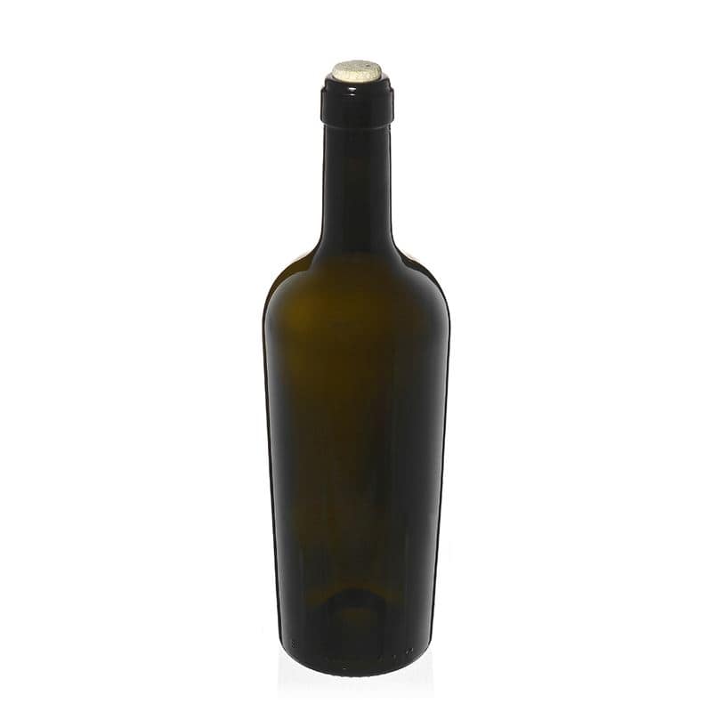 Μπουκάλι κρασιού 'Imperiale' 750 ml, πράσινο αντικέ, στόμιο: φελλός