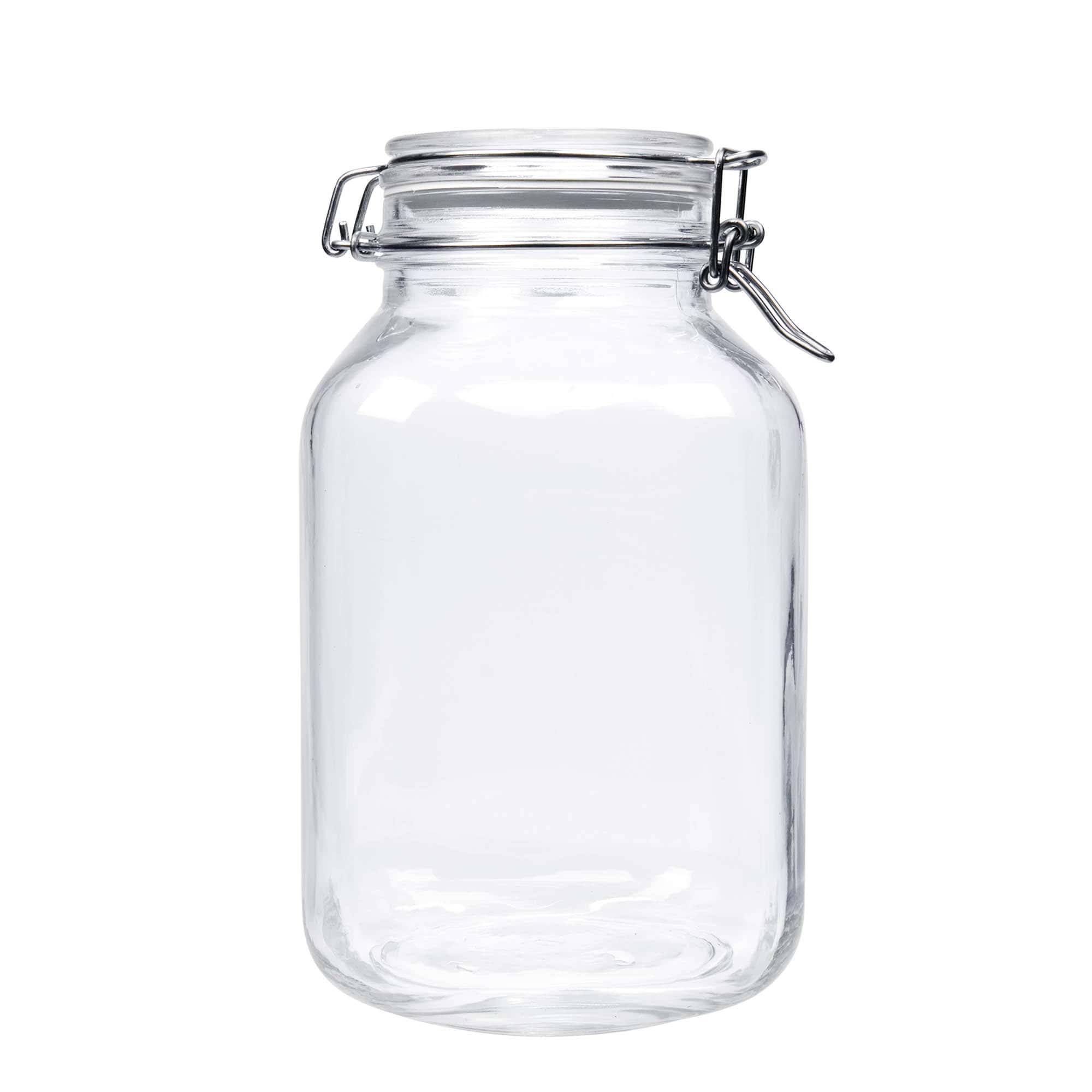 Βάζο με καπάκι με κλιπ 'Fido' 3.000 ml, τετράγωνο, στόμιο: καπάκι με κλιπ Βάζο με καπάκι με κλιπ 'Fido' 3.000 ml, τετράγωνο, στόμιο: καπάκι με κλιπ