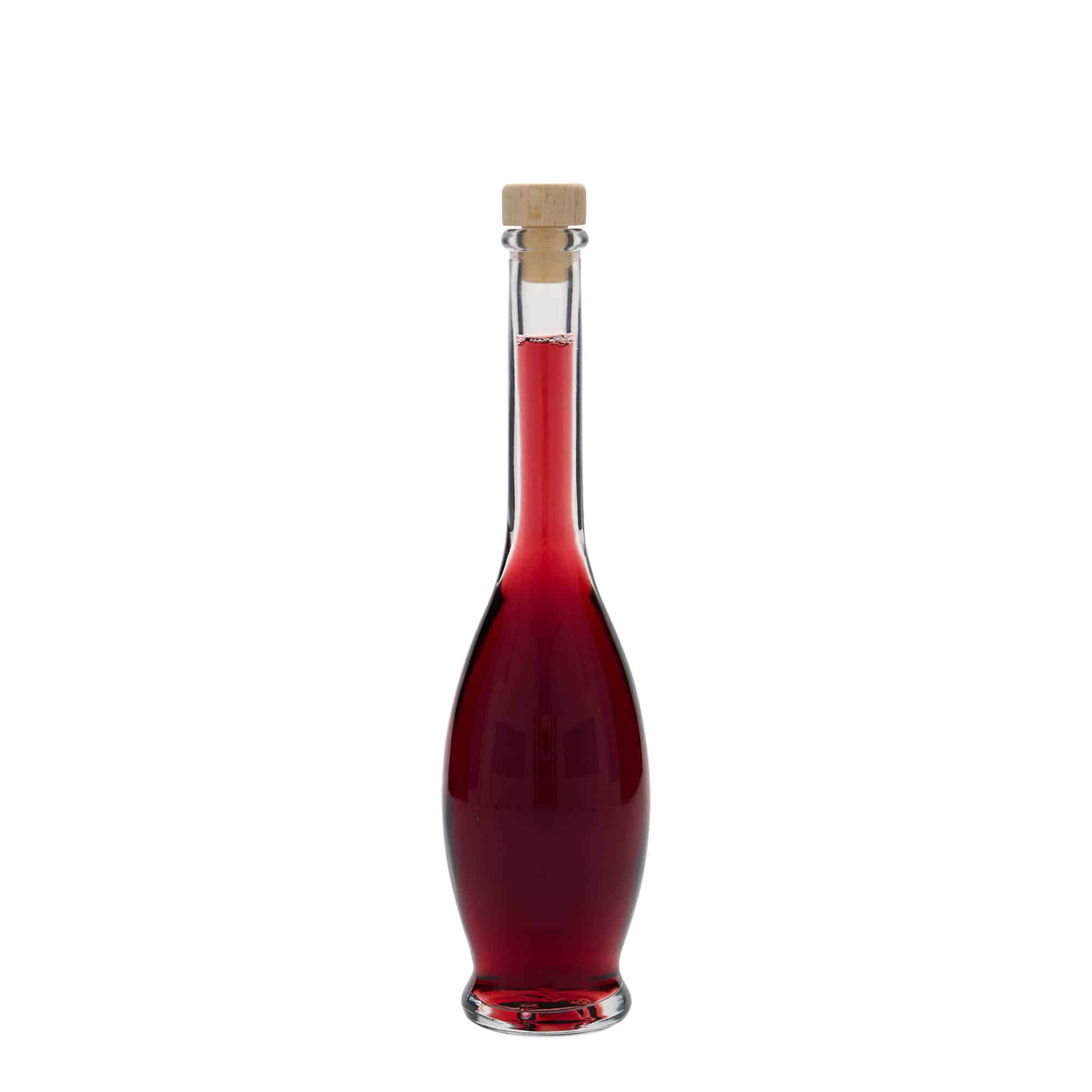 Γυάλινο μπουκάλι 'Gina' 100 ml, στόμιο: φελλός